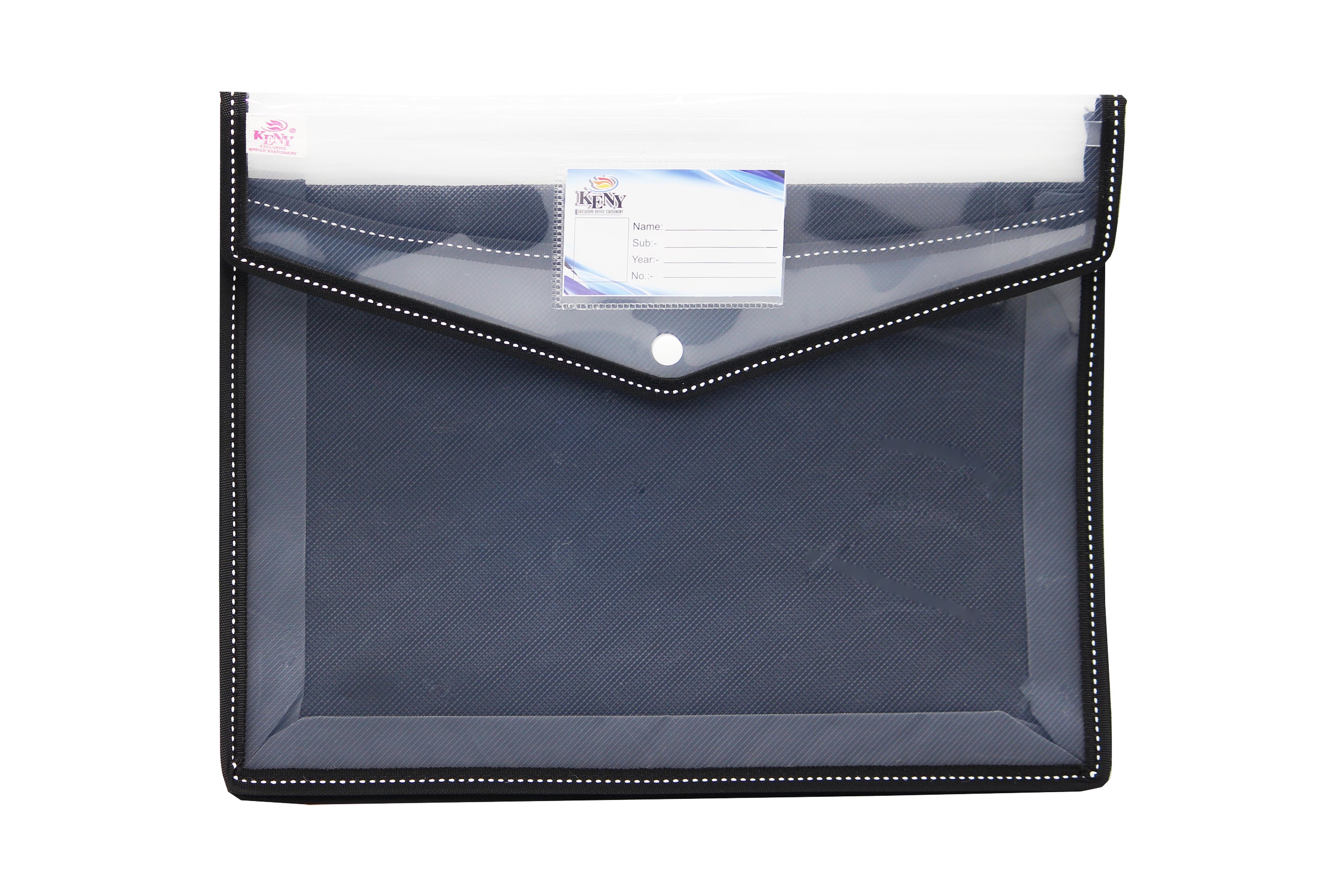 Keny Document Wallet With Back Pocket | Expandable Folder | FC Size
