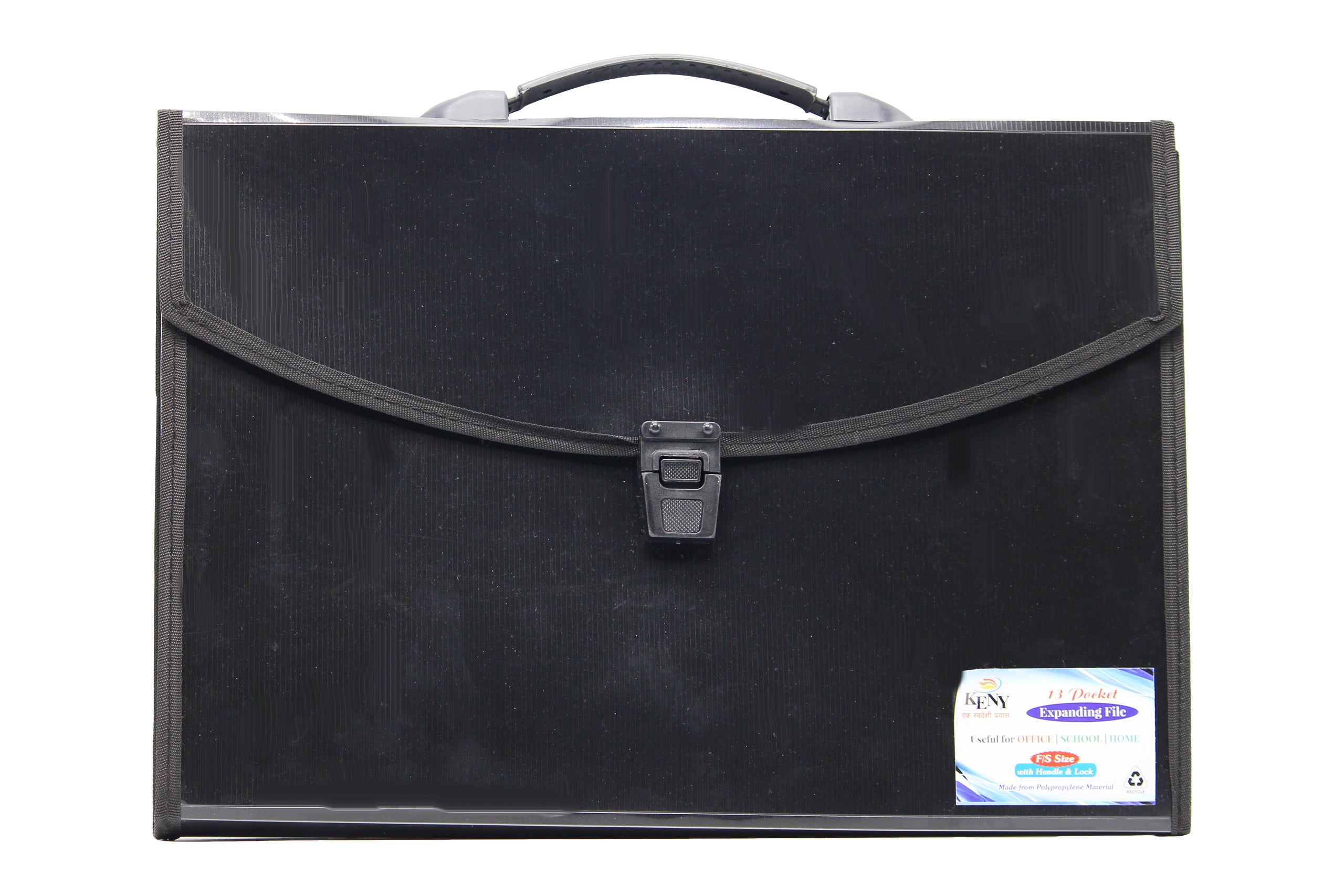 Keny Corporate Expanding File | Piano File with 13 Pockets | FC Size
