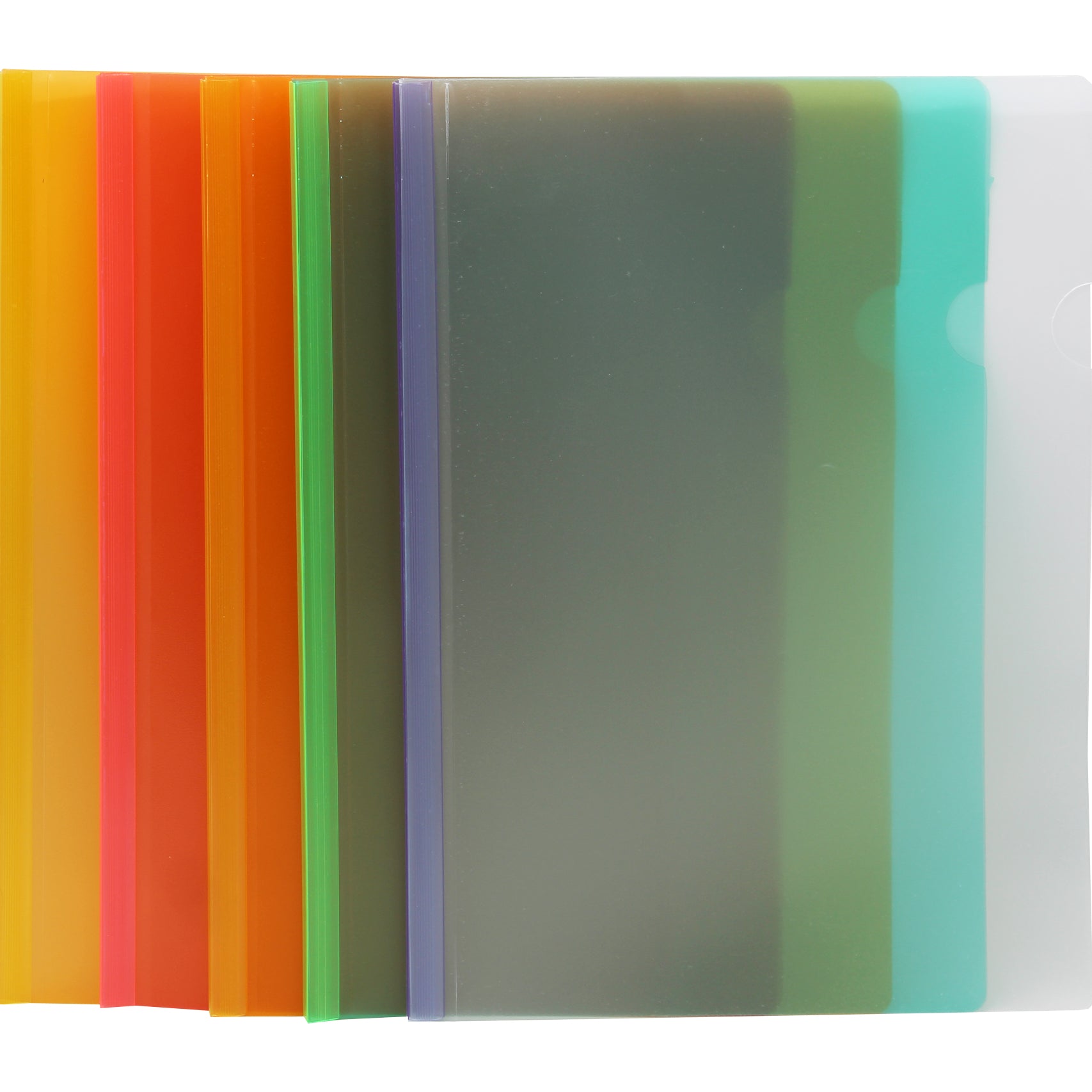 Keny Multi-Colour Suede Strip File | Report Cover | A4 Size | Pack of 12