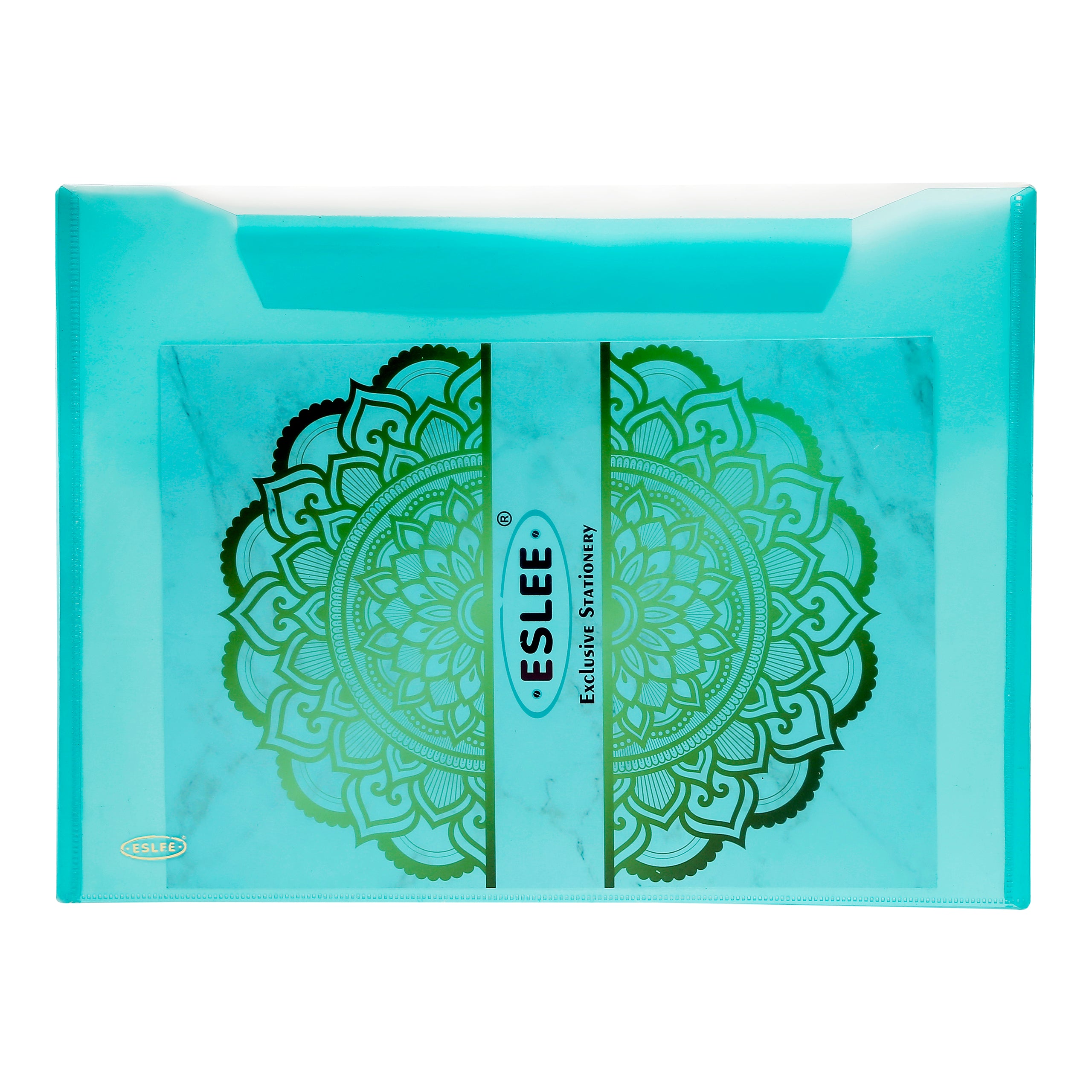 Eslee Envelope File | With Back Pocket & Window | FC Size | Pack of 10