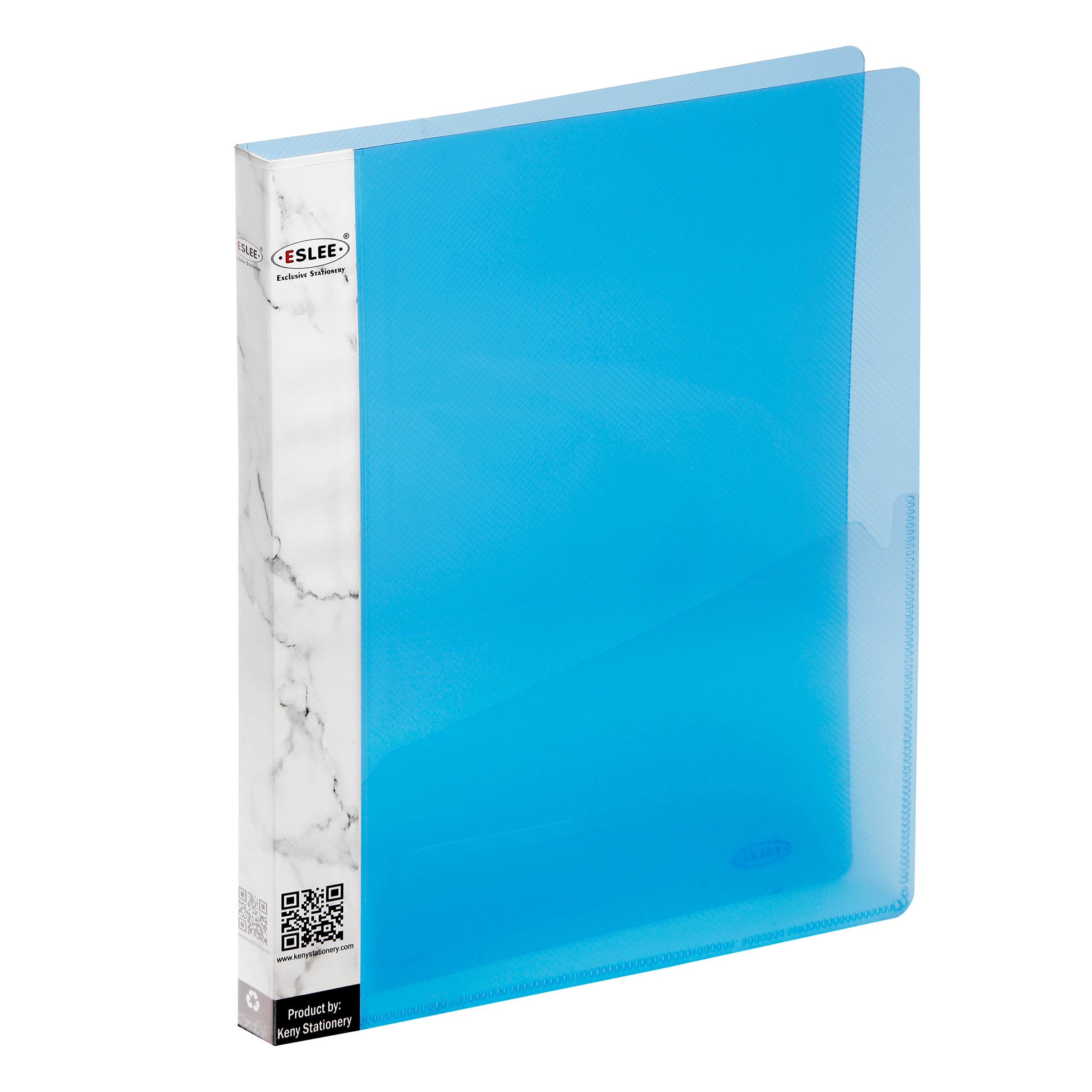 Eslee Crossline Plastic Clip File | FC Size