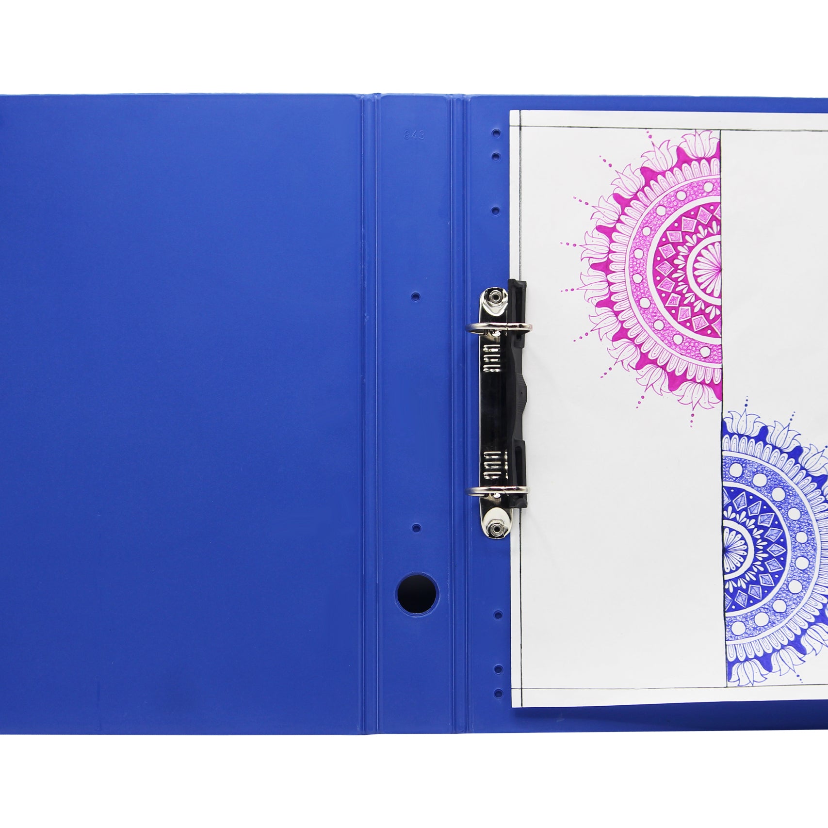 Keny Moulded Ring Binder File | 2D 25 mm Clip | Heavy-Duty File | A4 Size