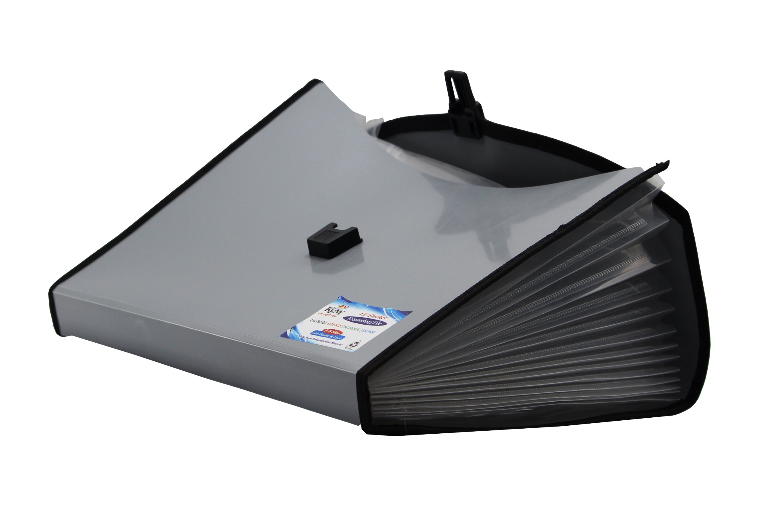 Keny Corporate Expanding File | Piano File with 13 Pockets | FC Size