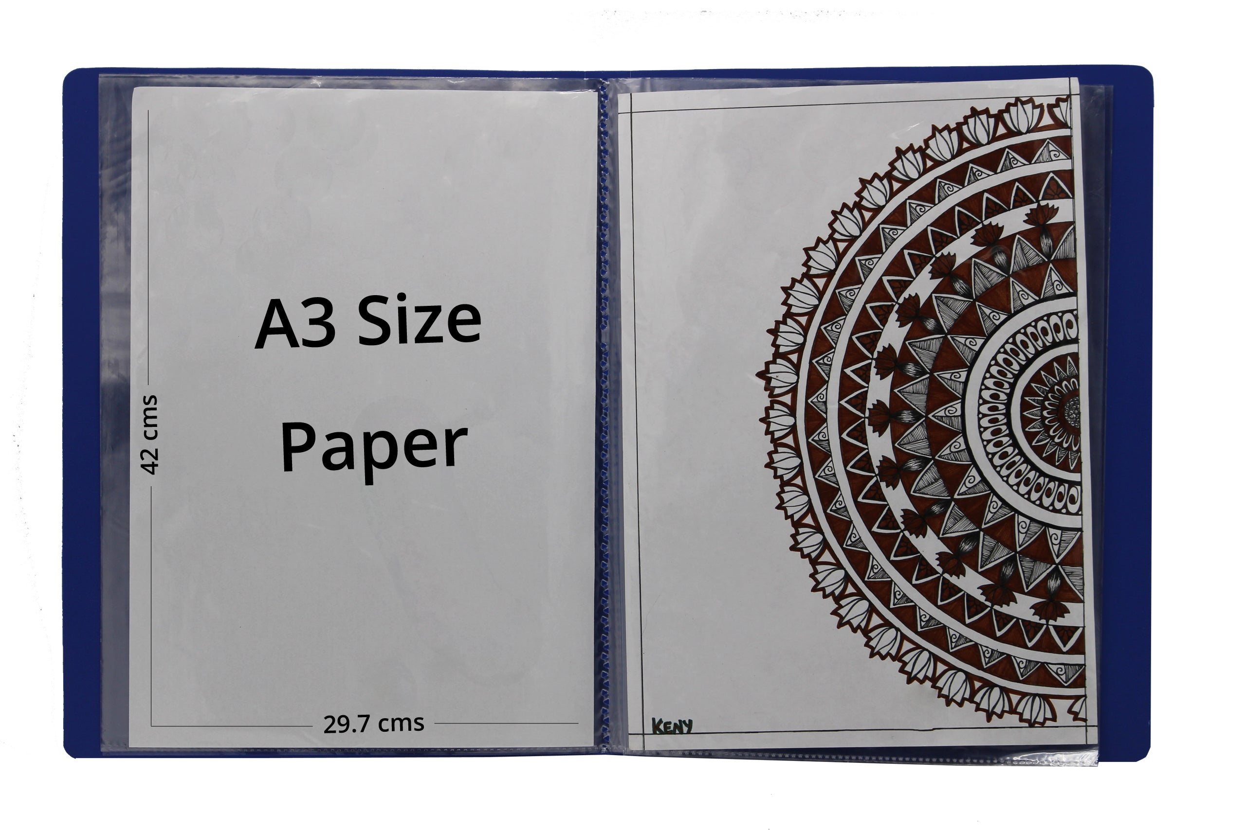 Keny Display File | 40 Pockets | A3 Size