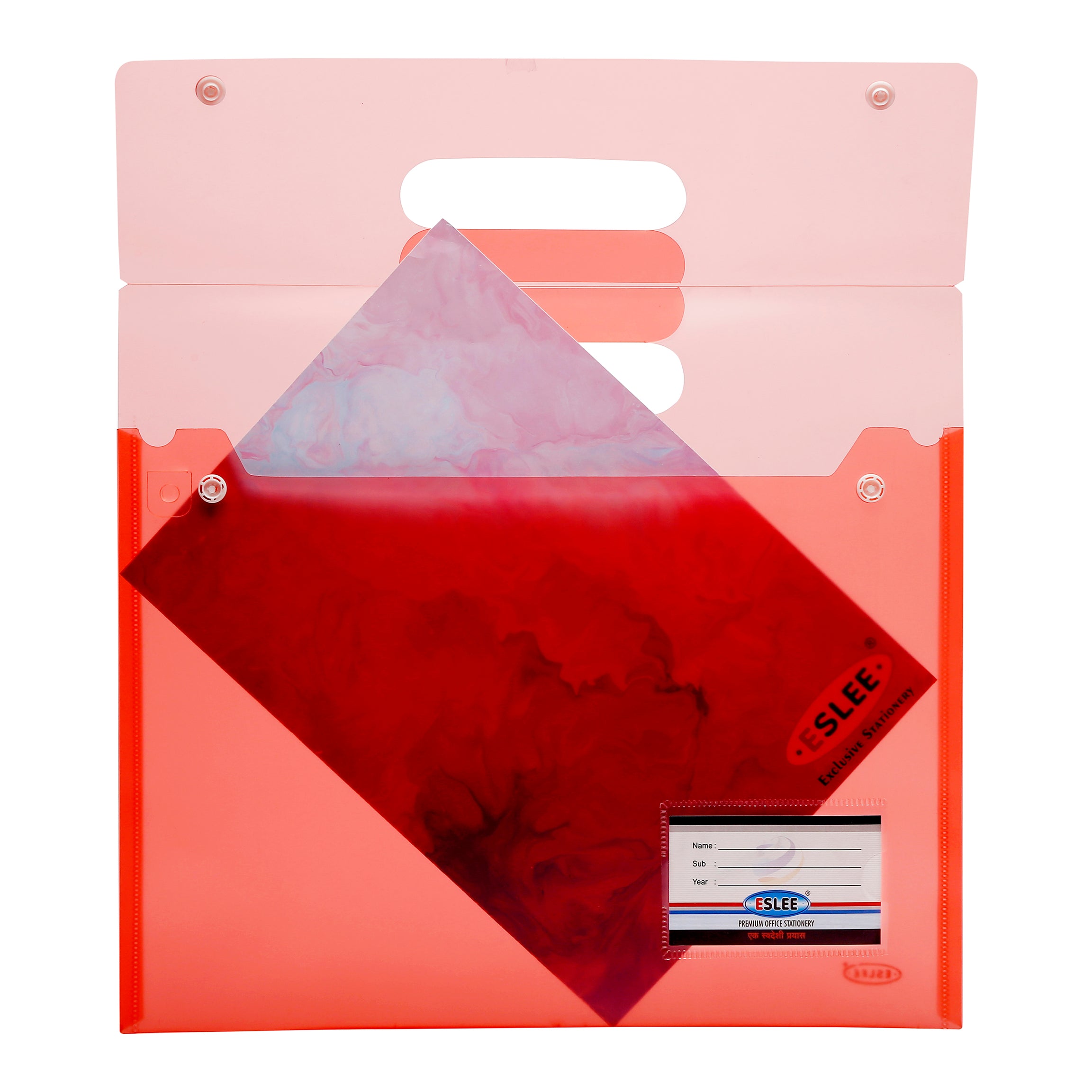 Eslee Envelope File | With Handle & Window | FC Size | Pack of 10