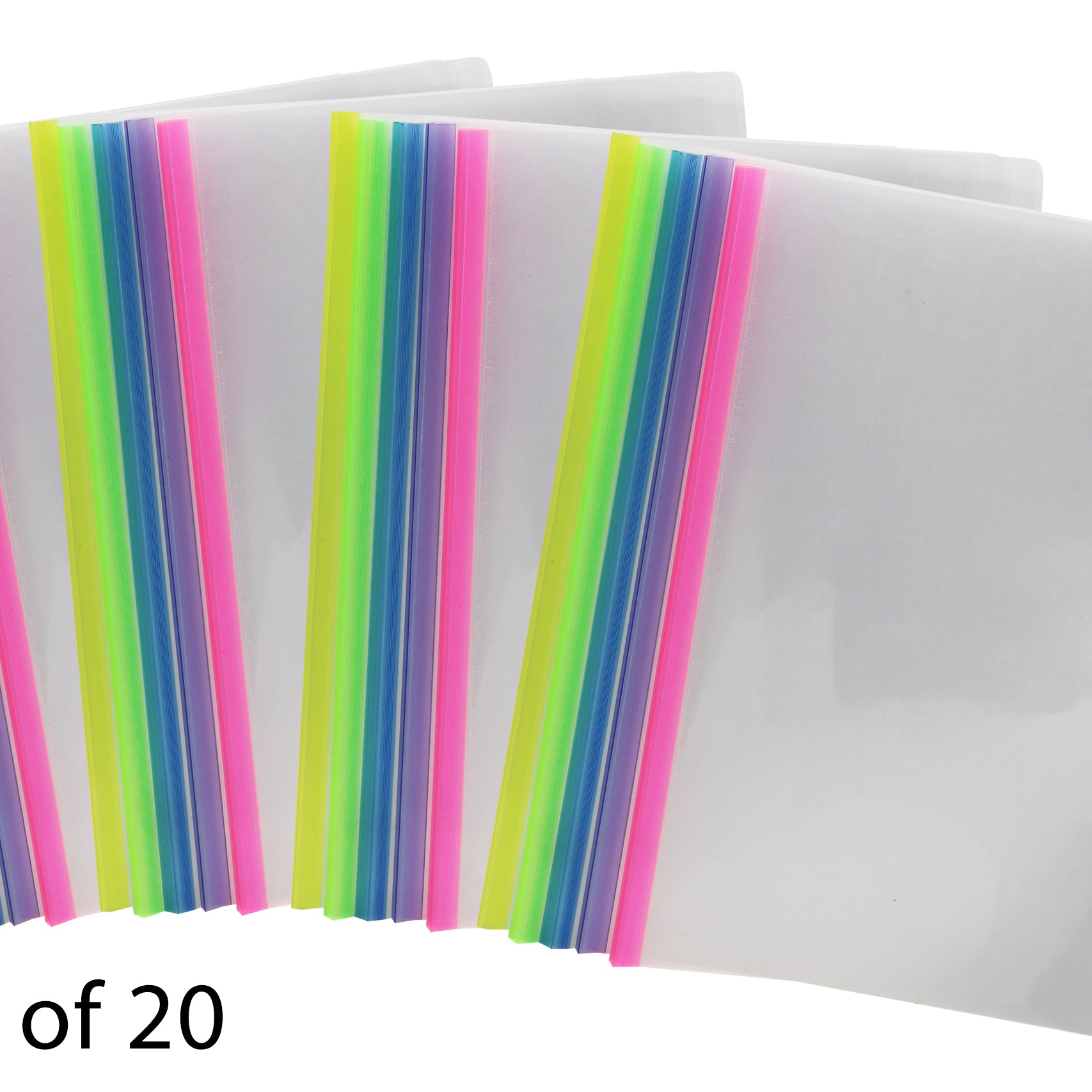 Keny Strip File | Thin Report Cover | A4 Size | Pack Of 12