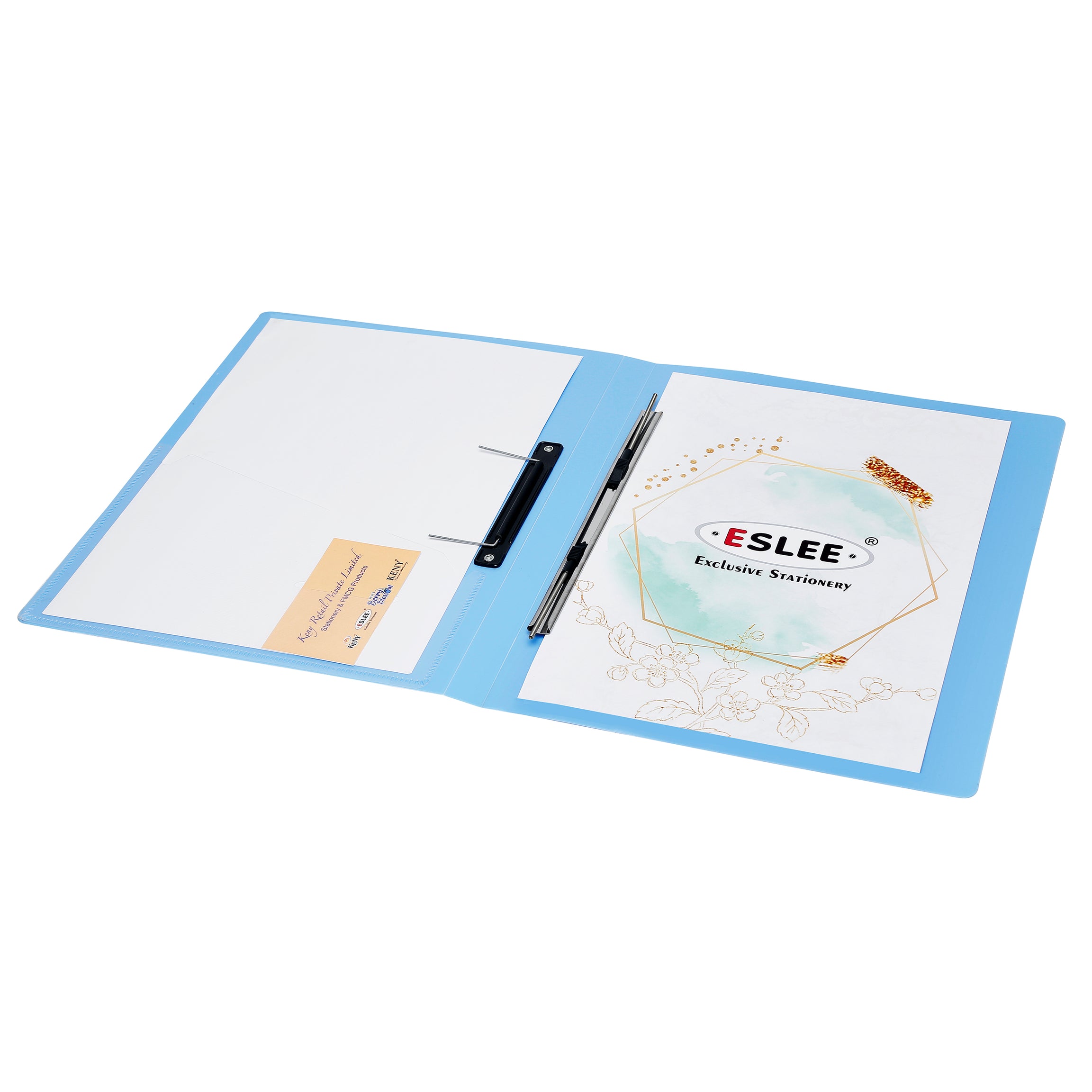 Eslee Cobra Spring Clip File | Stainless Steel Clip | A4 Size