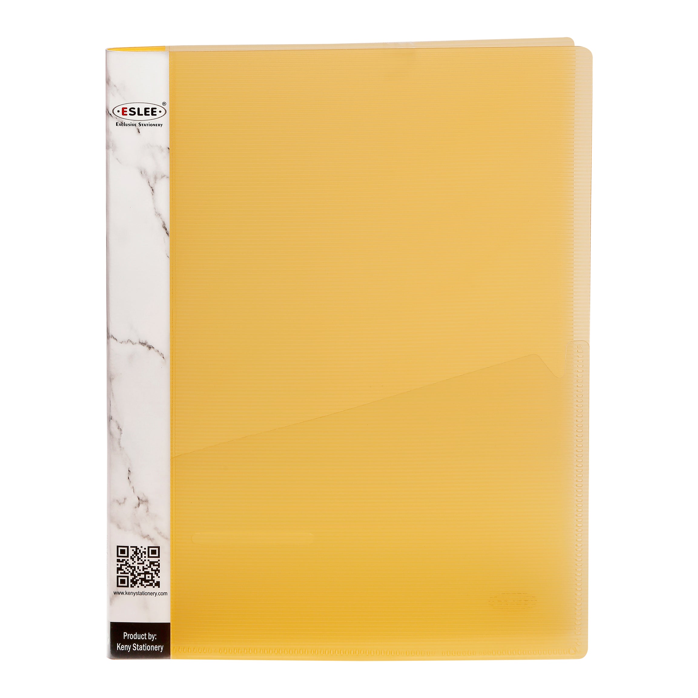 Eslee Straightline Presentation File with Pocket | FC Size | Pack of 10