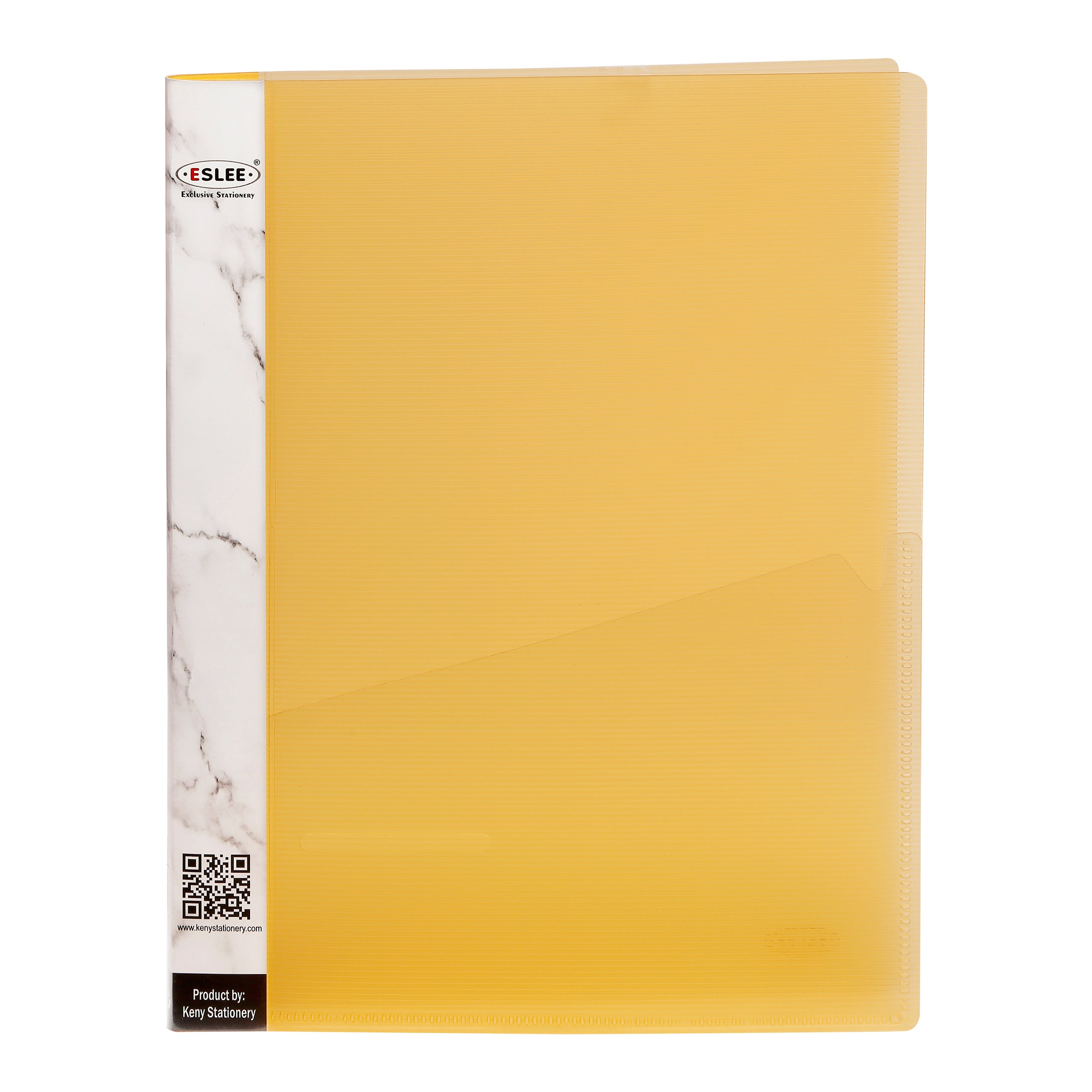 Eslee Straightline Presentation File with Pocket | FC Size | Pack of 10