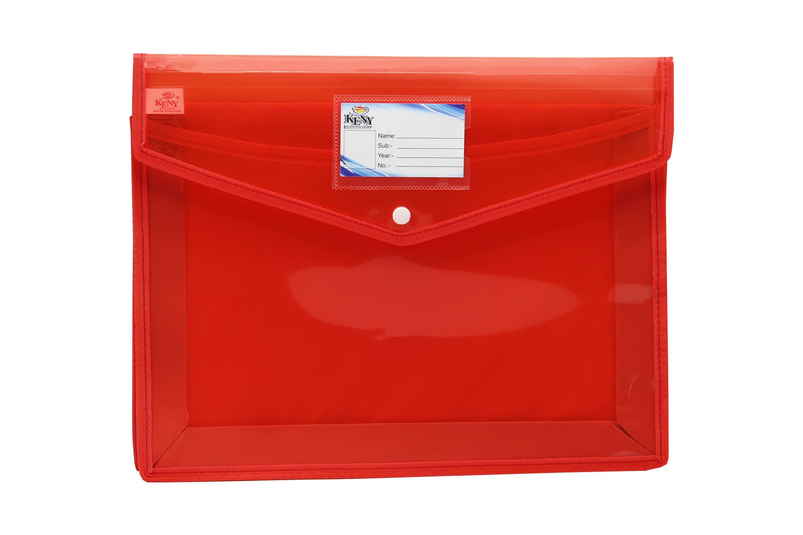 Keny Document Wallet With Back Pocket | Expandable Folder | FC Size