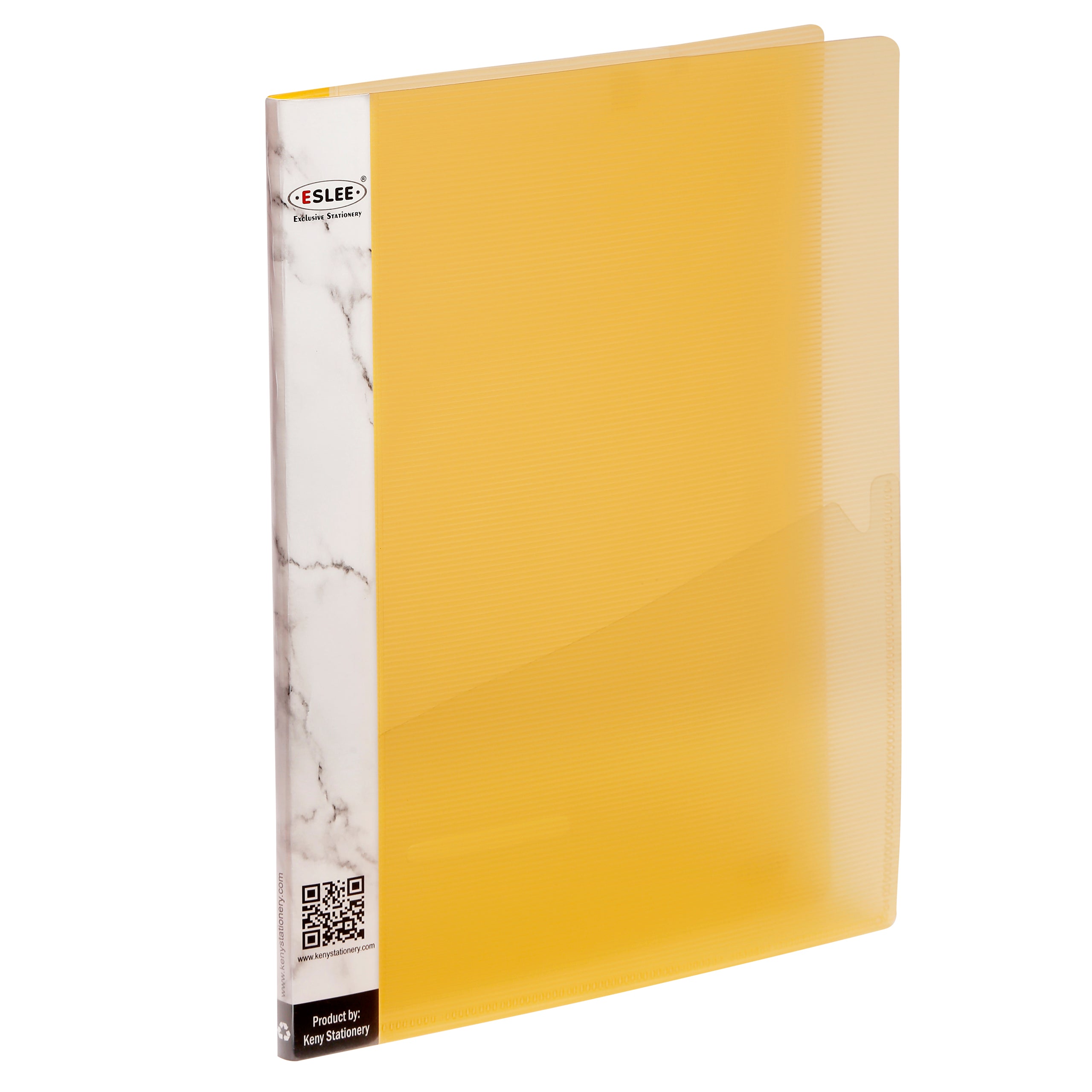 Eslee Straightline Presentation File with Pocket | FC Size | Pack of 10