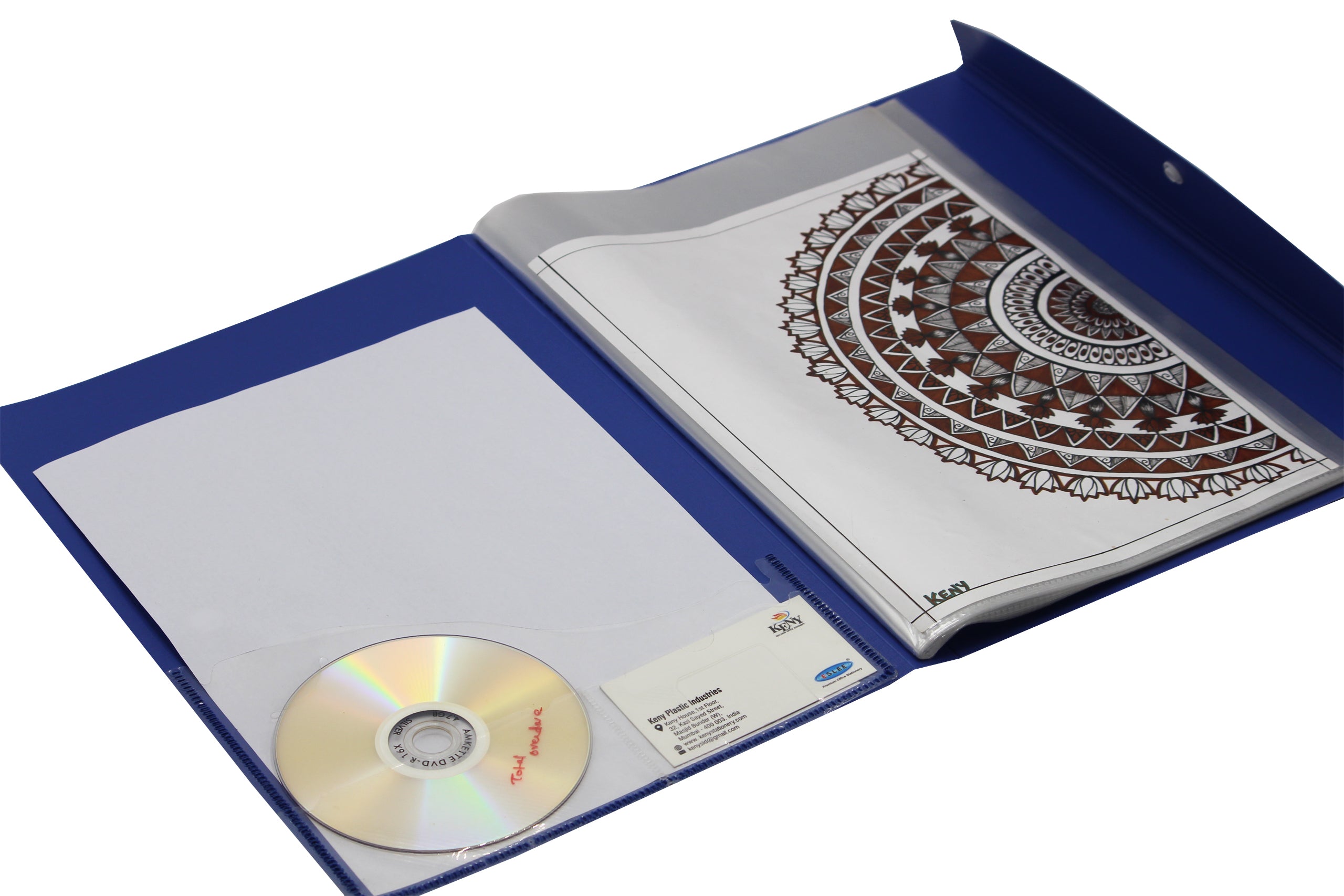 Keny Multi-utility Display File | 30 Pockets | A4 Size