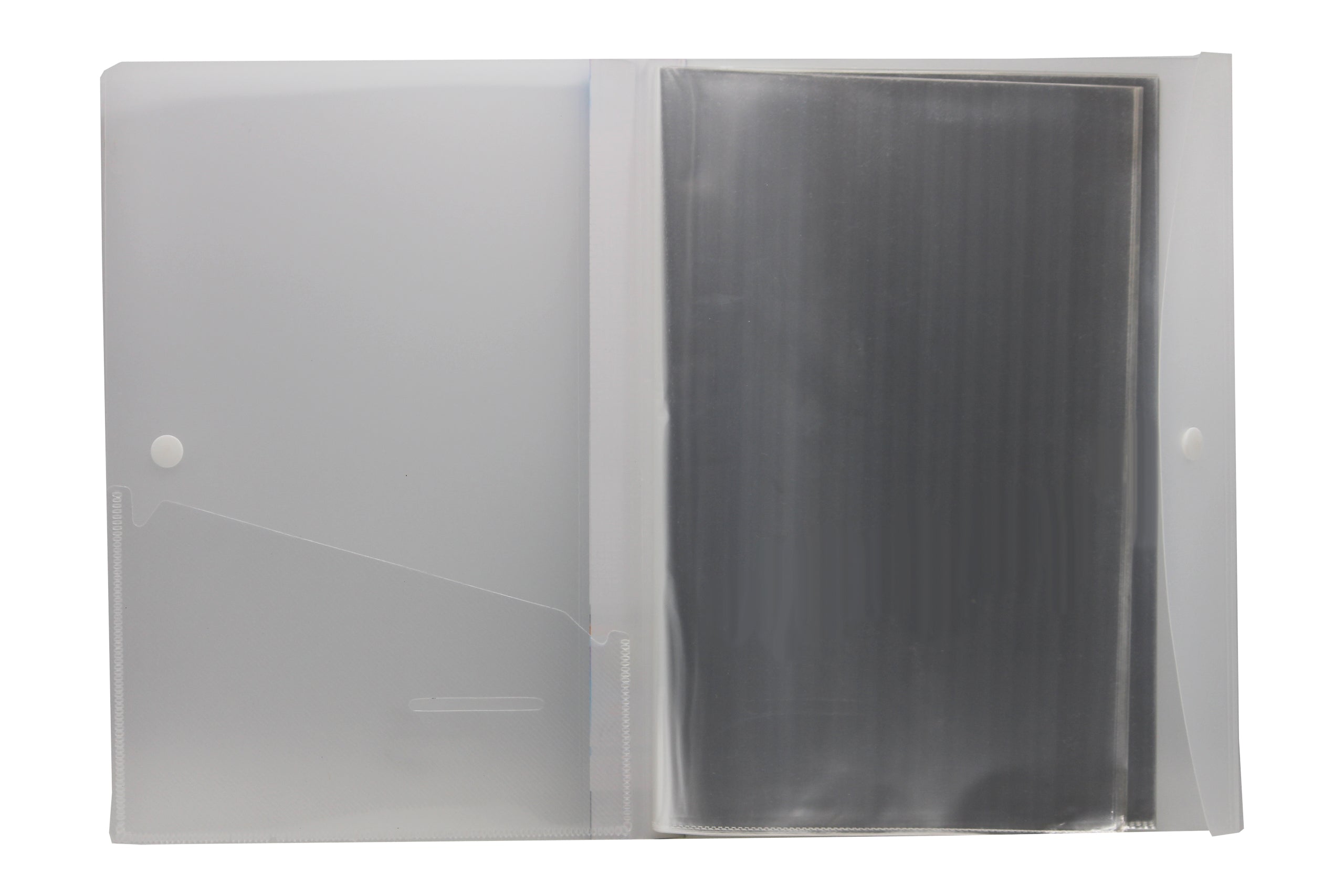 Keny Multi-utility Trasparent Display File |40 Pockets | FC Size