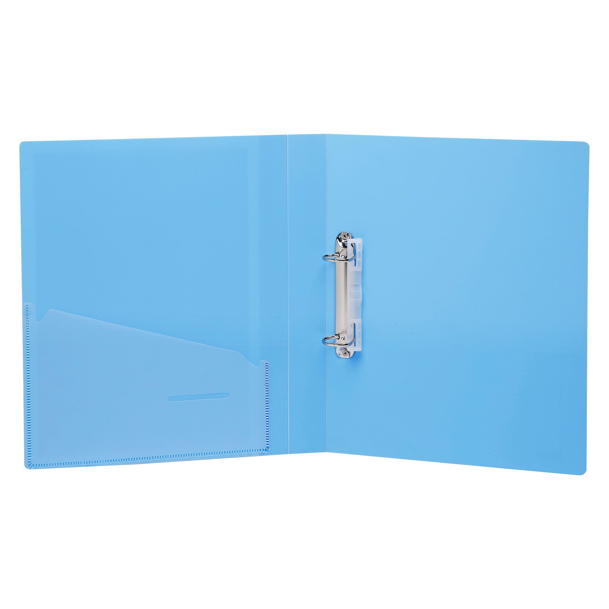Eslee Front View Pocket Ring Binder File | 2 D 25 mm Clip |  FC Size