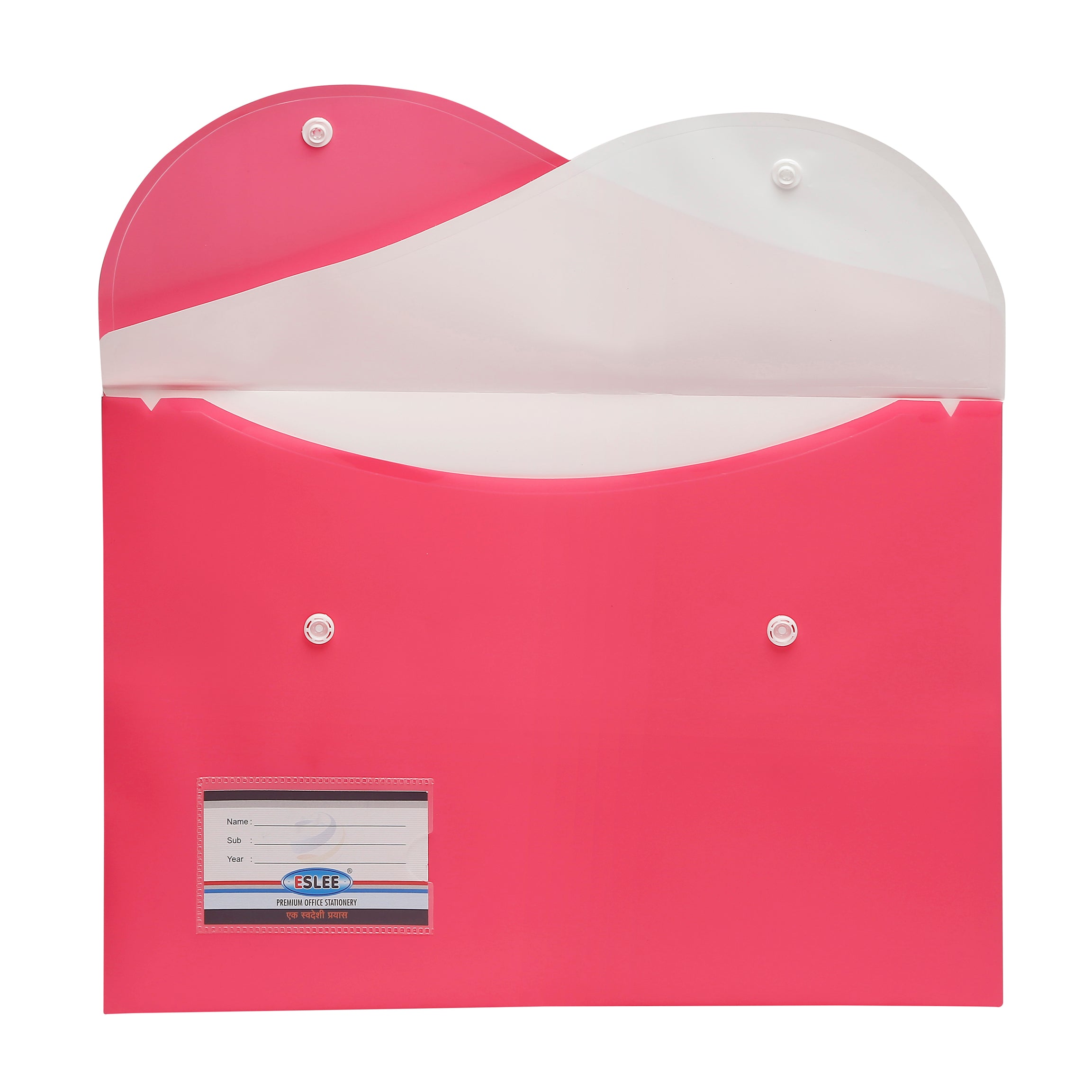 Eslee Envelope File | With Dual Pocket | FC Size | Pack of 10