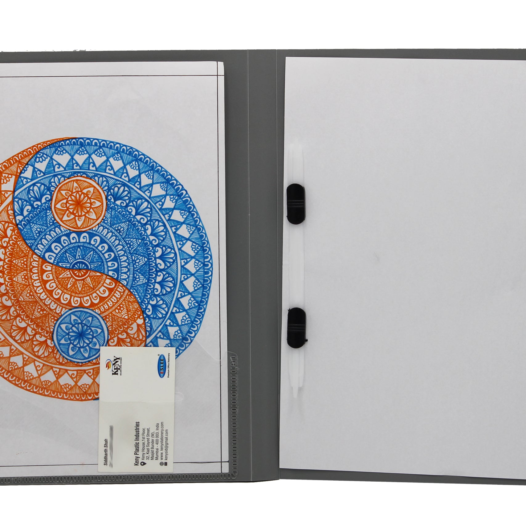 Keny Plastic Clip File | A4 Size