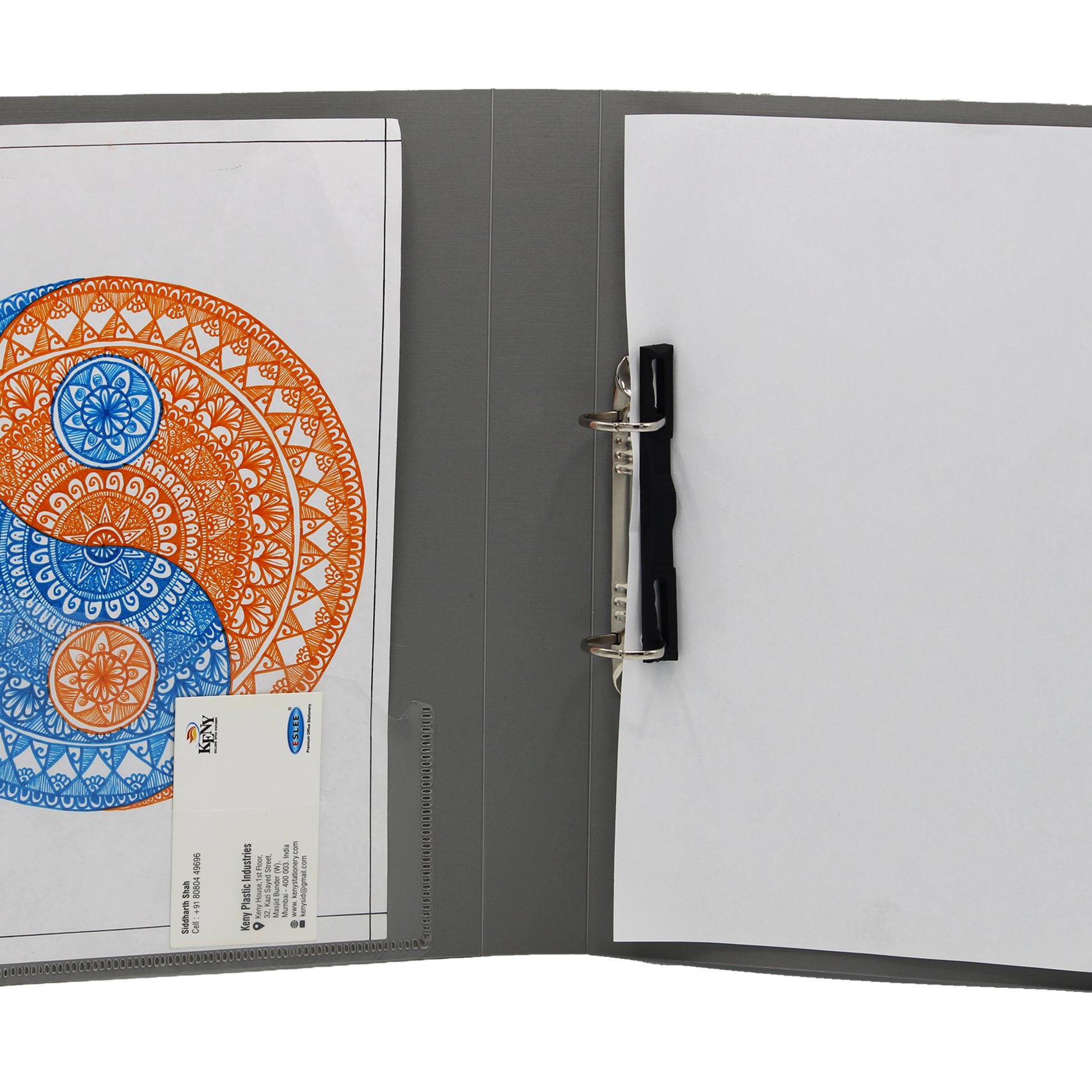 Thick Ring Binder | 2D 25 mm Clip | FC Size