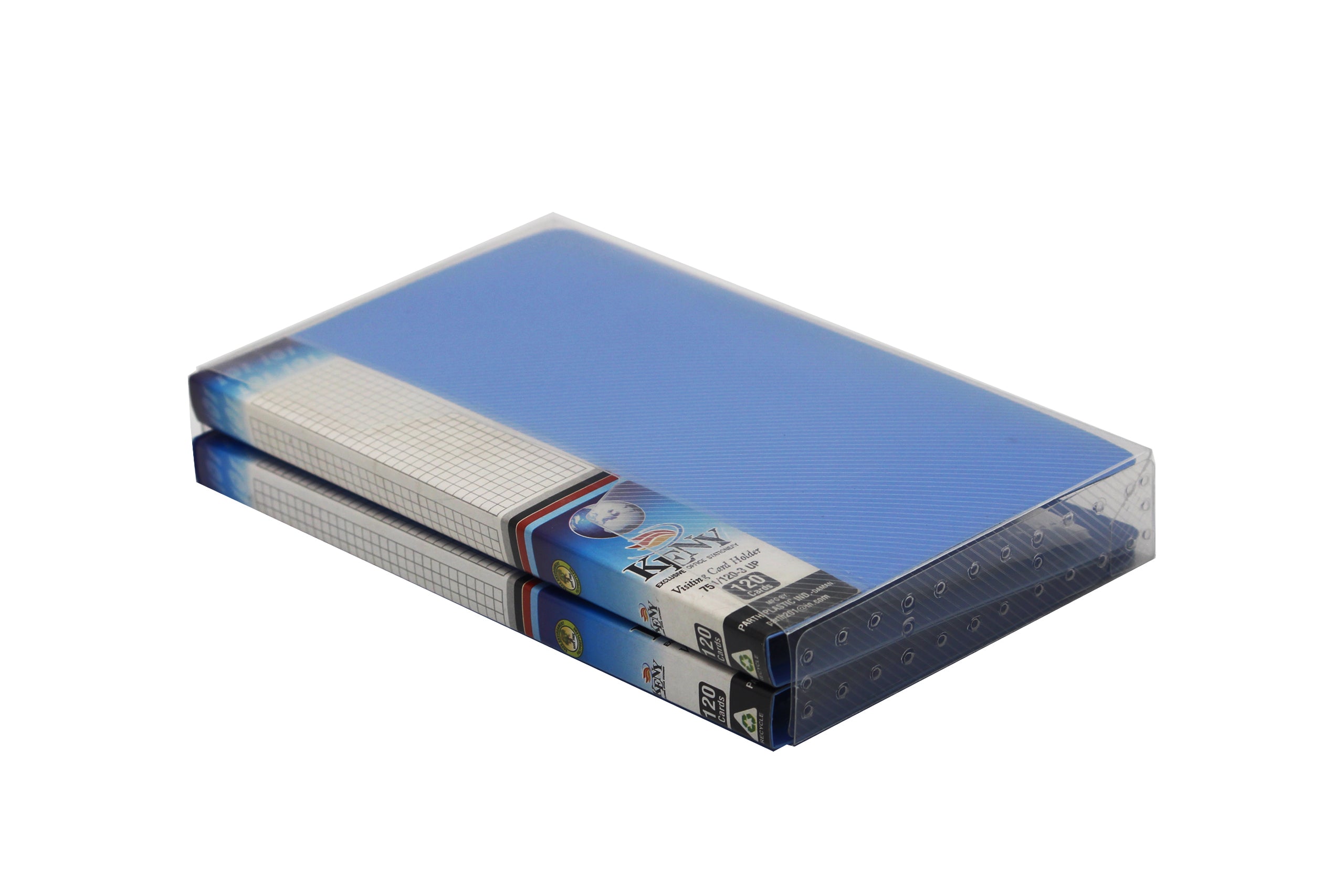 Keny Business Card Folder | 4 Card Slots | 240 x 2 Pockets With Box