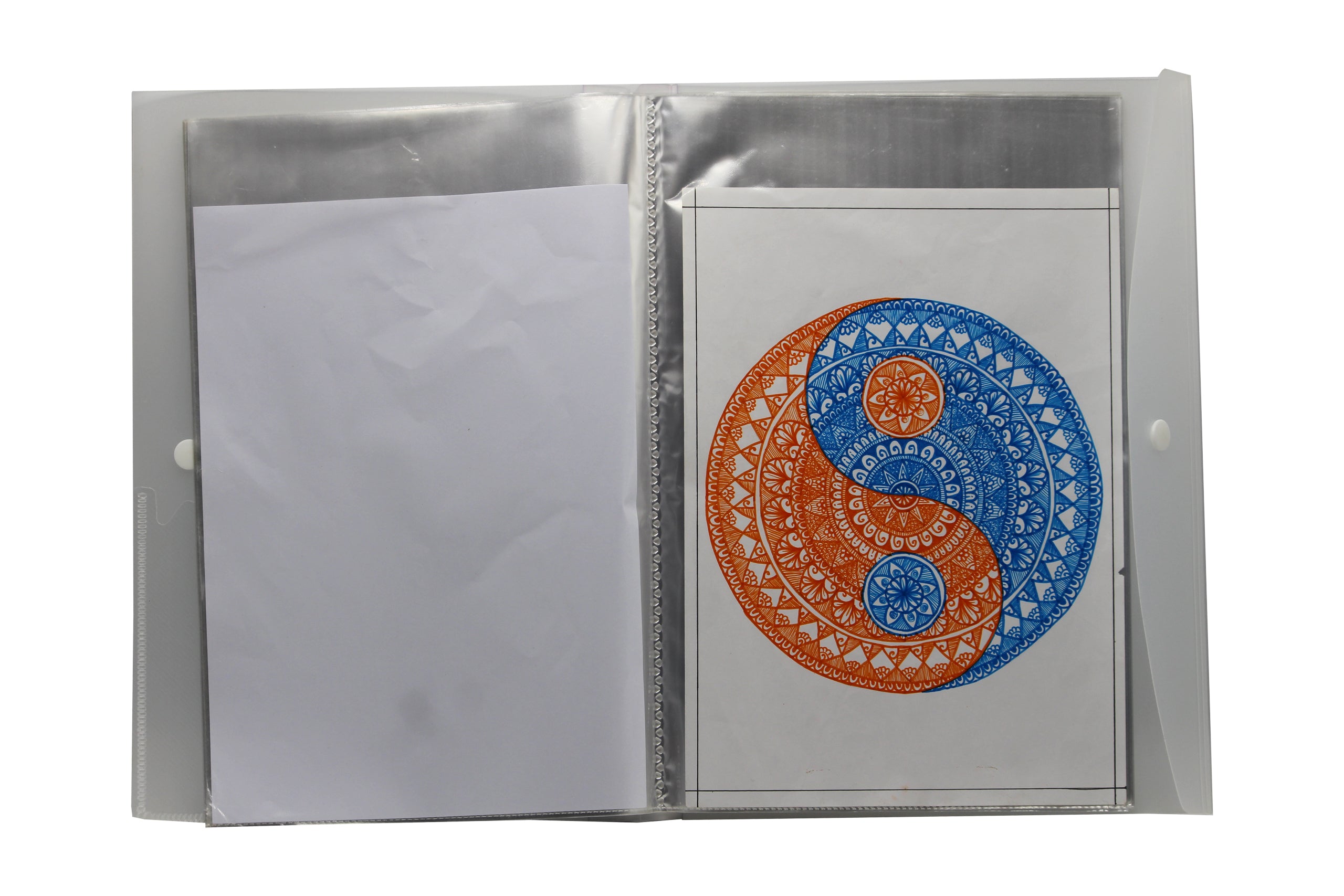 Keny Multi-utility Trasparent Display File |40 Pockets | FC Size