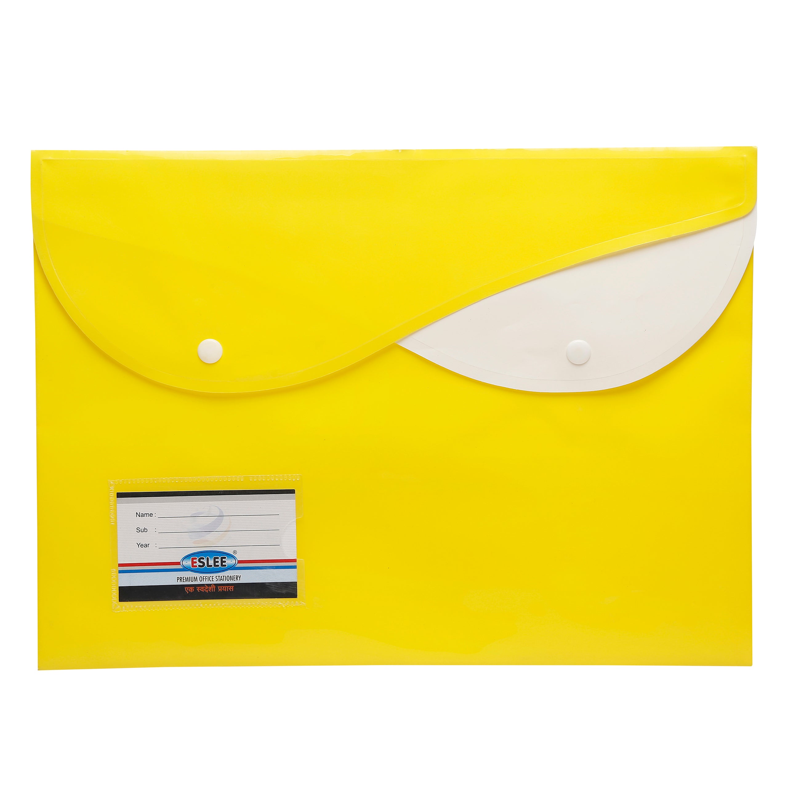 Eslee Envelope File | With Dual Pocket | FC Size | Pack of 10