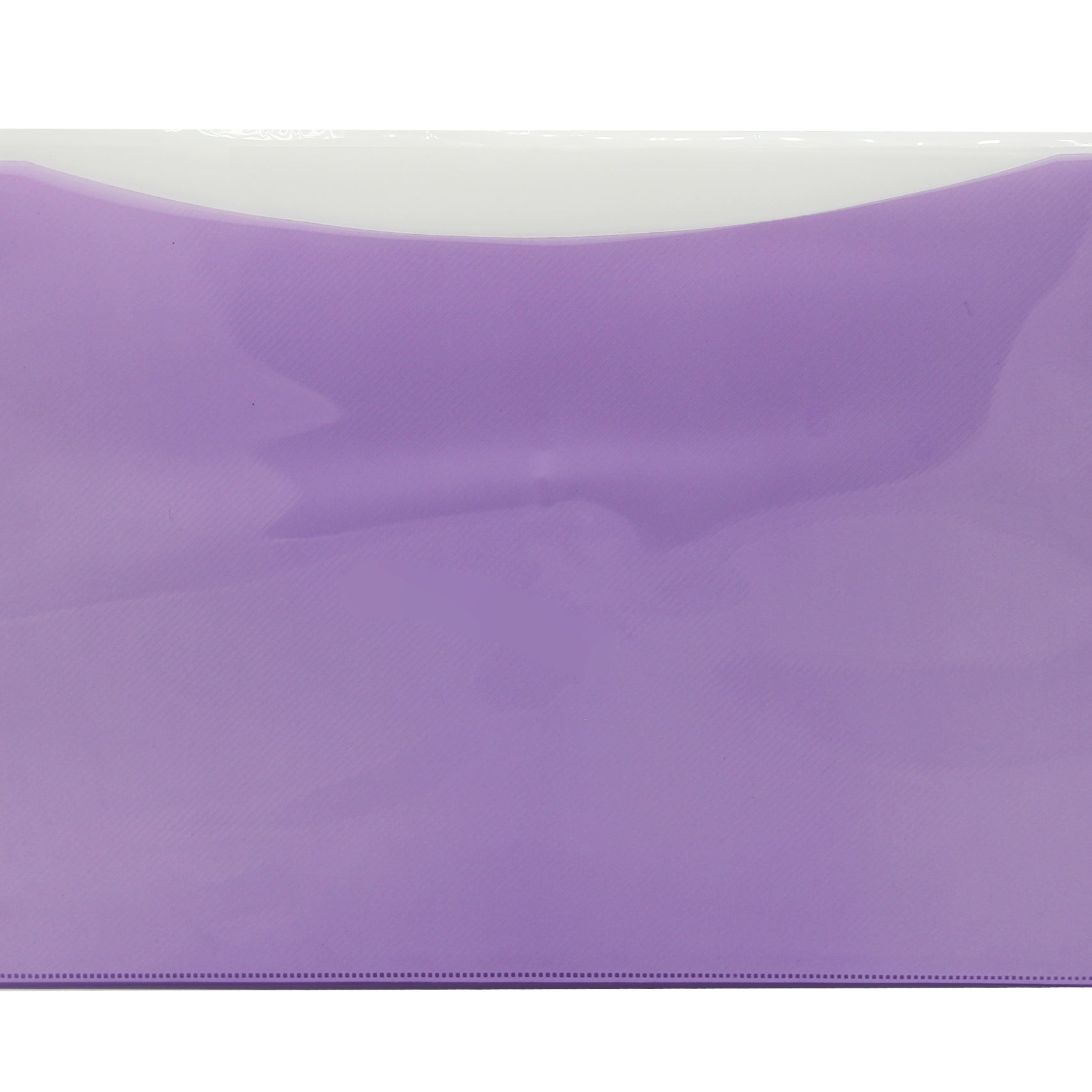 Keny My Clear Bag | Envelope Button File with Back Pocket | FC Size