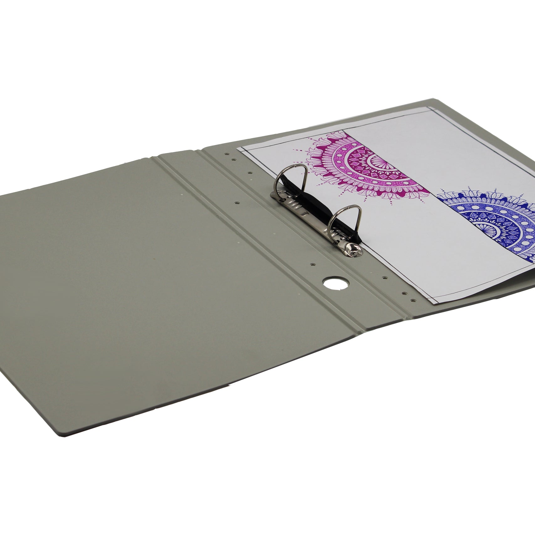 Keny Moulded Ring Binder File | 2D 25 mm Clip | Heavy-Duty File | A4 Size