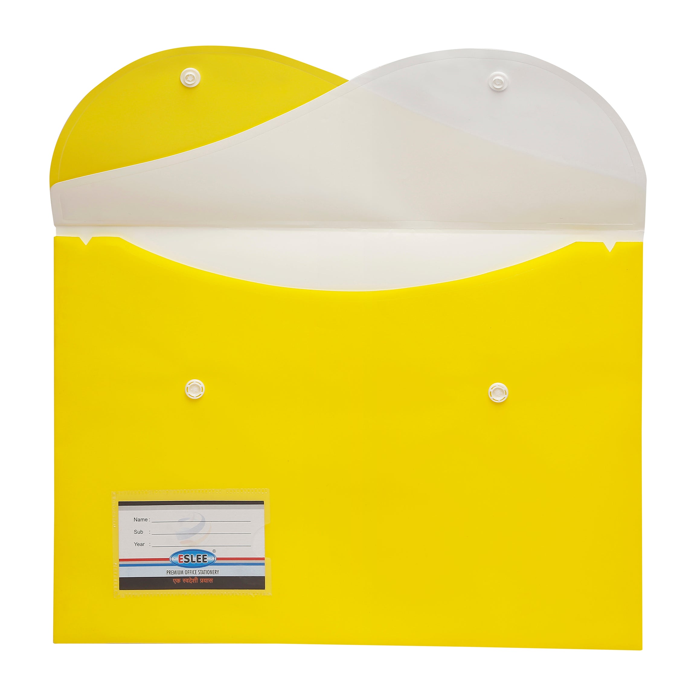 Eslee Envelope File | With Dual Pocket | FC Size | Pack of 10