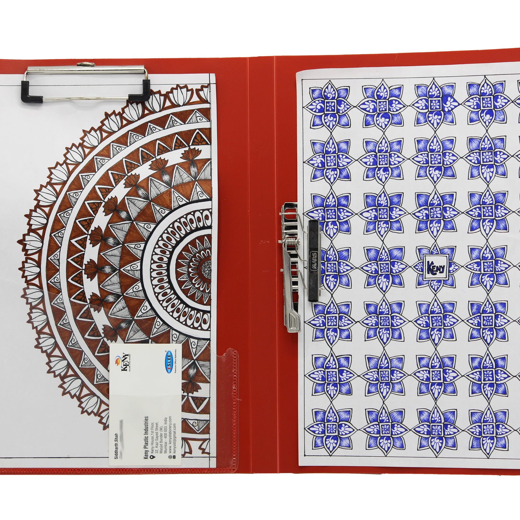 Eslee Double Clip File | Timex & Wire Clip | FC Size