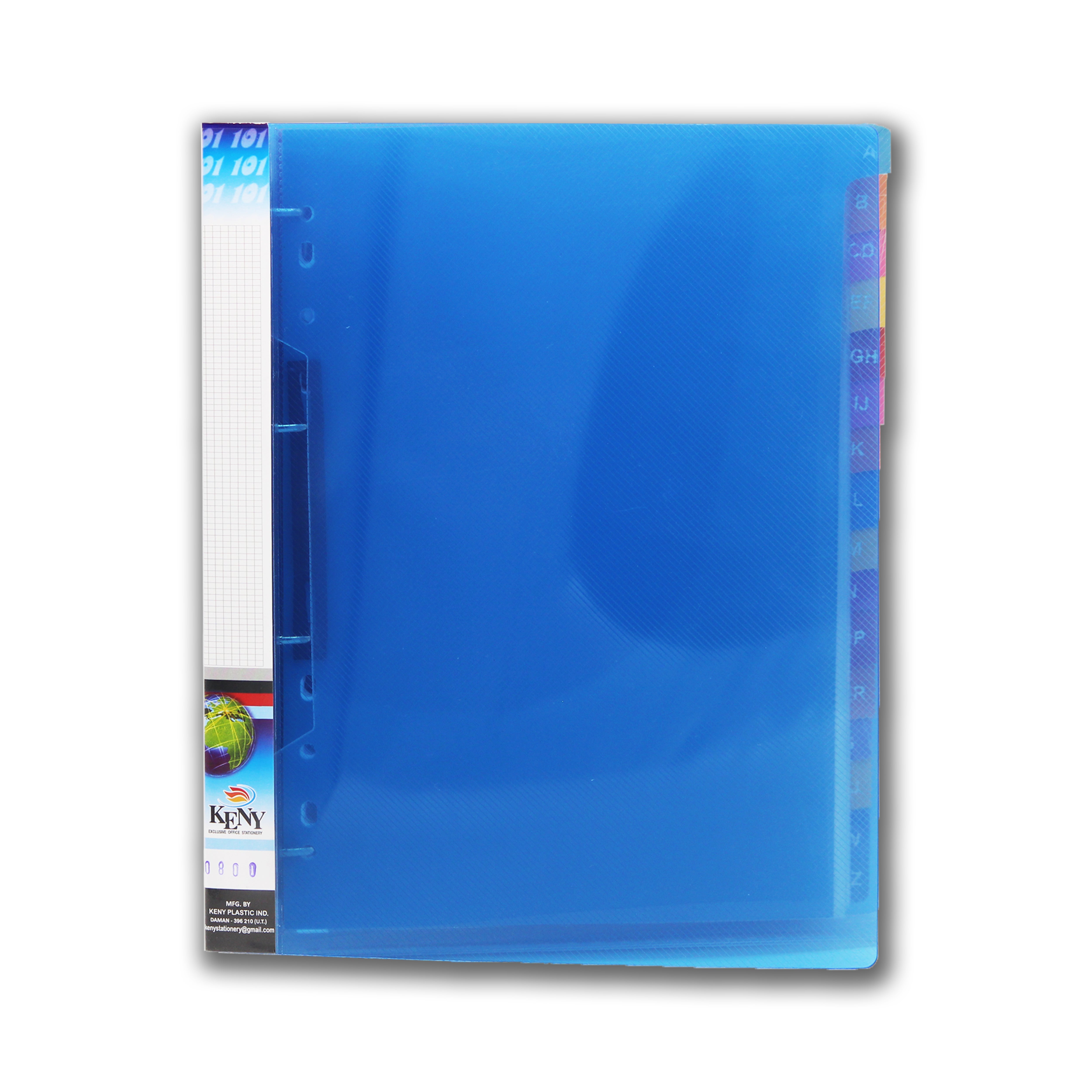 Keny Business Card Folder | 10 Card Slots | 800 Pockets With Index Set