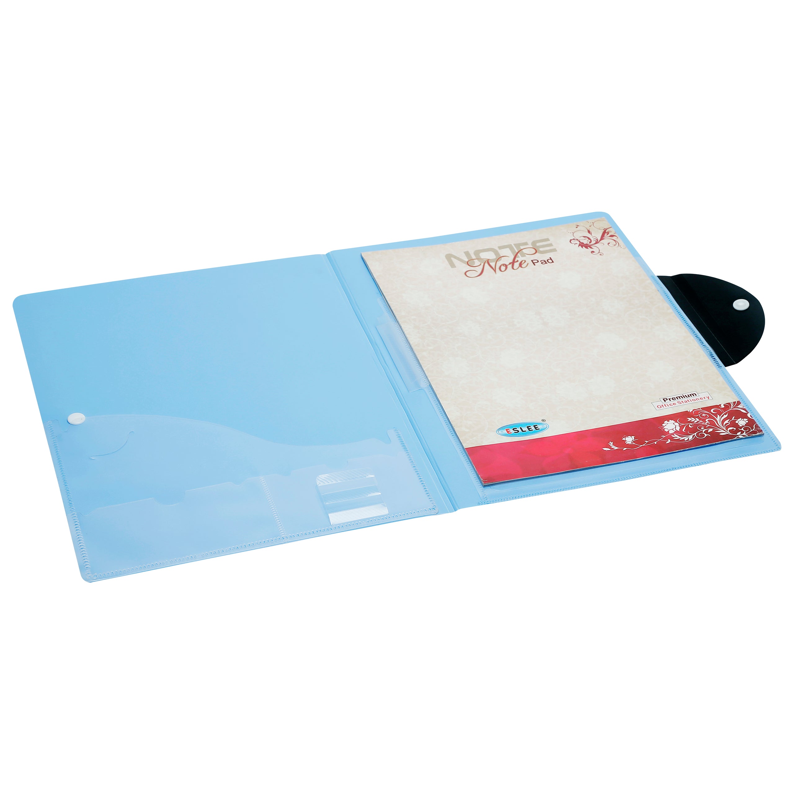 Eslee Rainbow Conference File | Pad & Button Flap | A4 Size