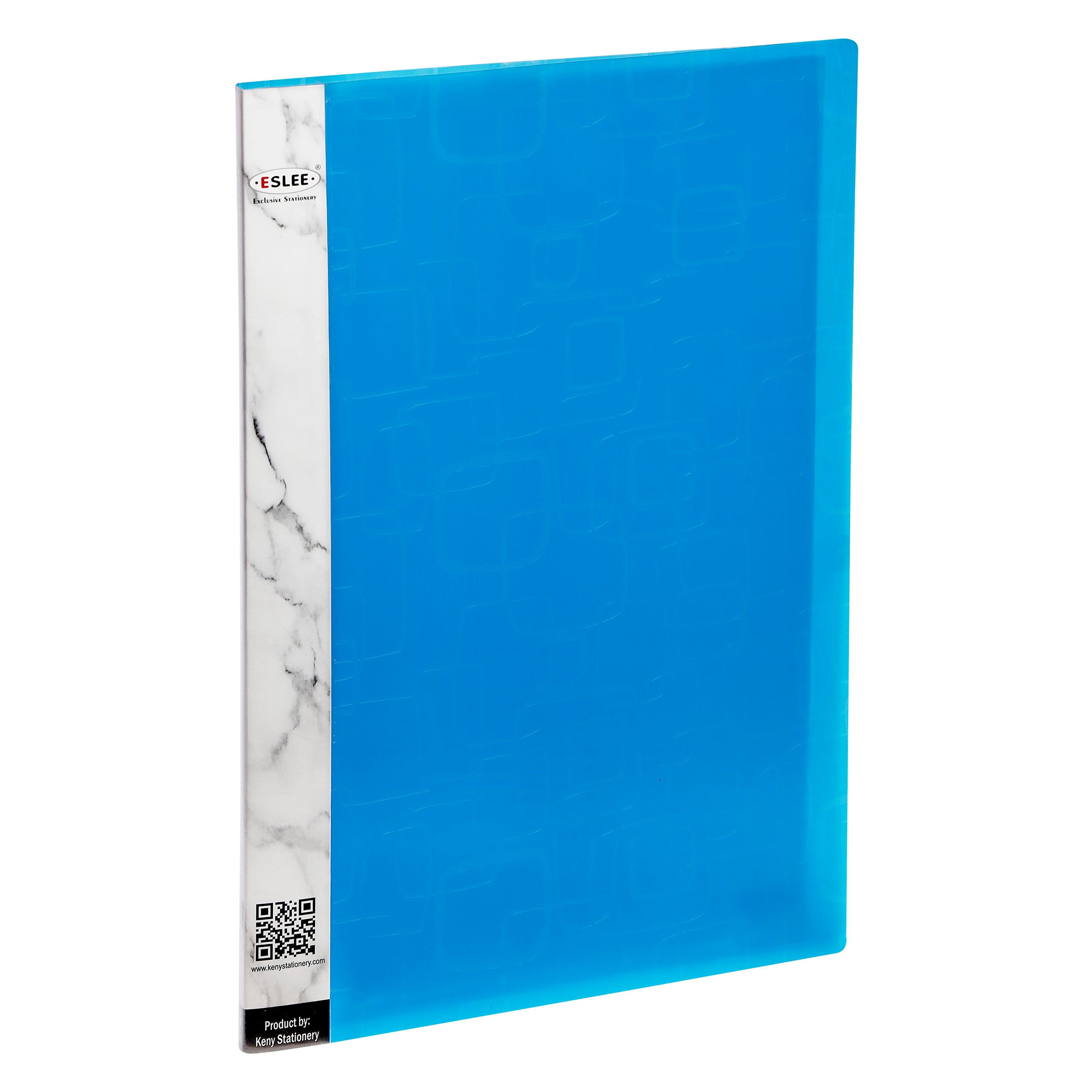 Eslee Square Cube Display File | 10 Pockets | FC Size