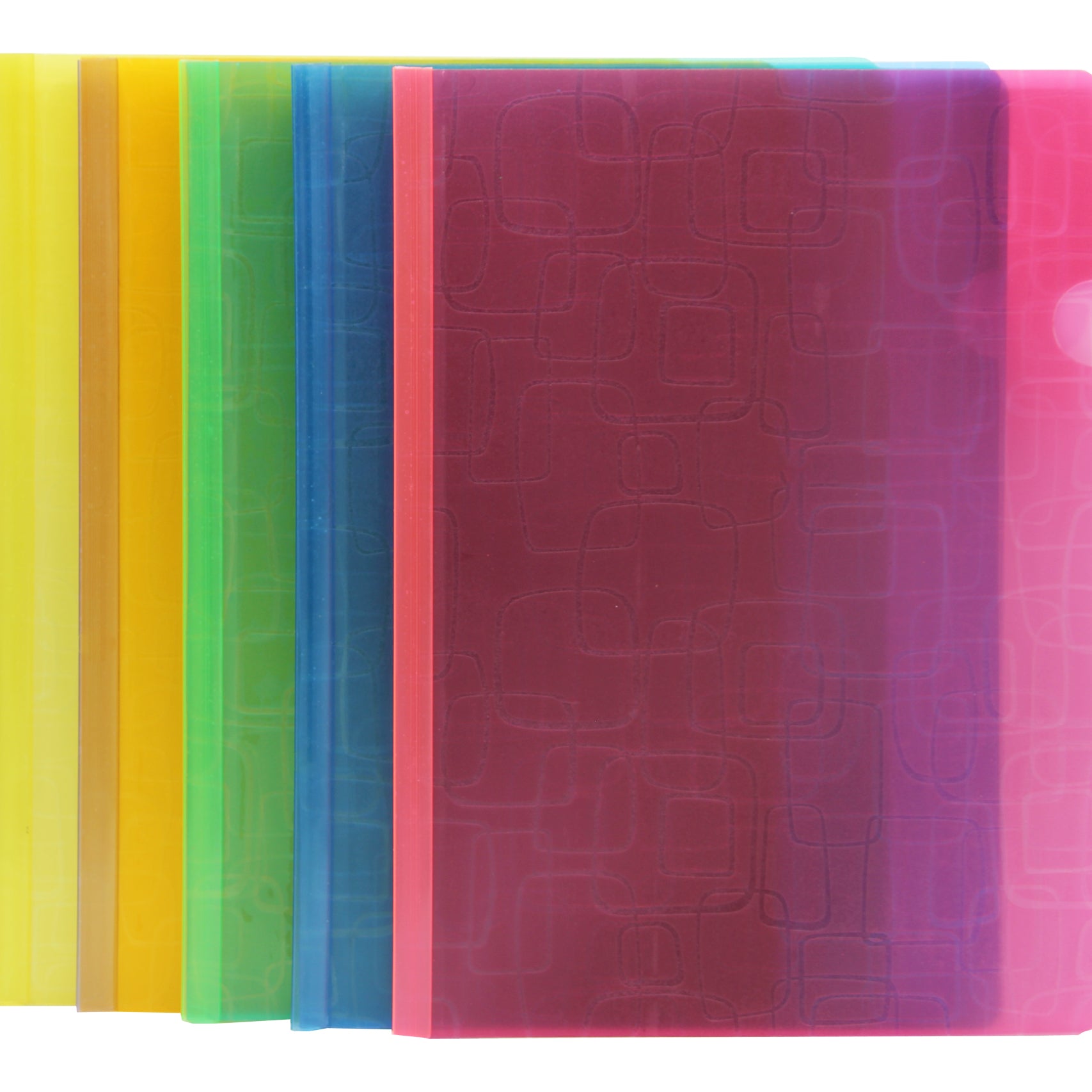 Keny Square Cube Strip File |  Report Cover | A4 Size | Pack Of 12