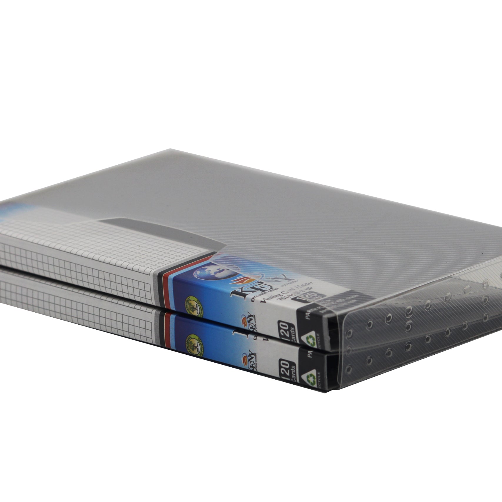 Keny Business Card Folder | 4 Card Slots | 240 x 2 Pockets With Box