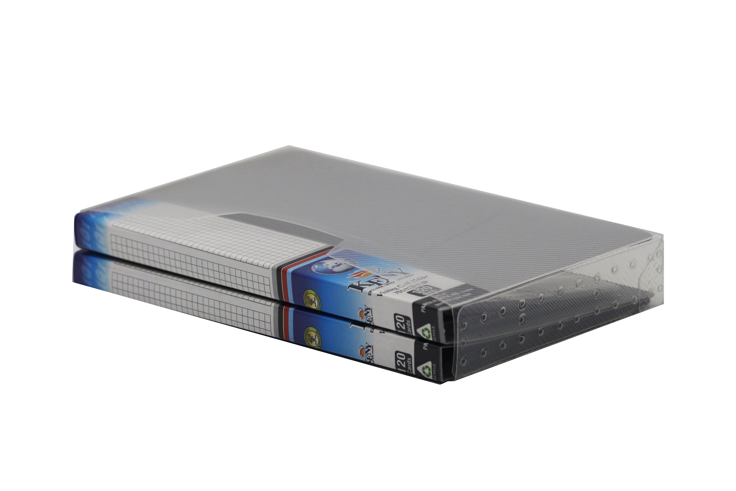 Keny Business Card Folder | 4 Card Slots | 240 x 2 Pockets With Box