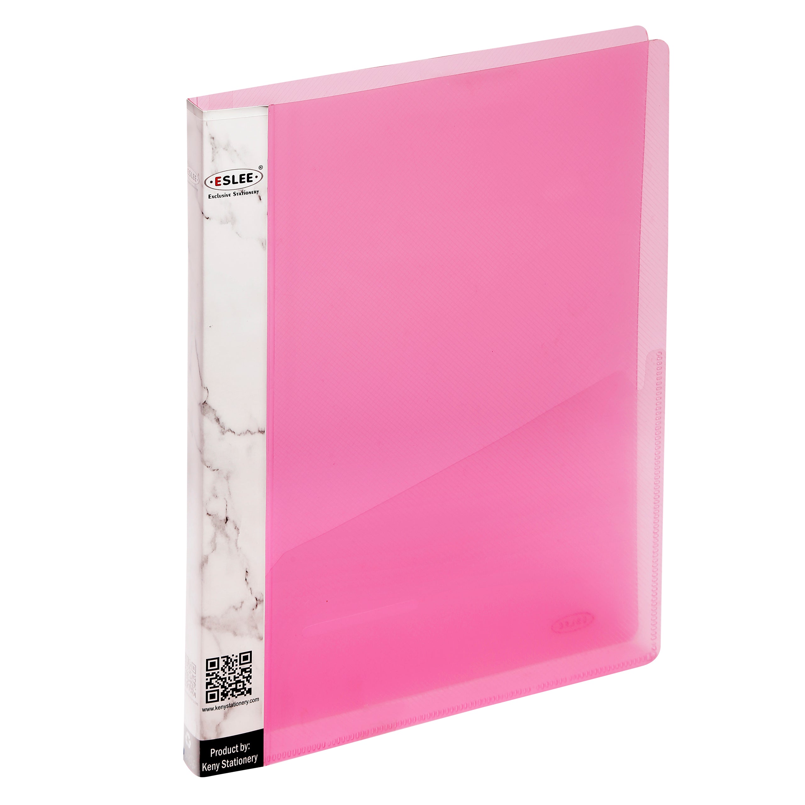 Eslee Straightline Presentation File with Pocket | FC Size | Pack of 10