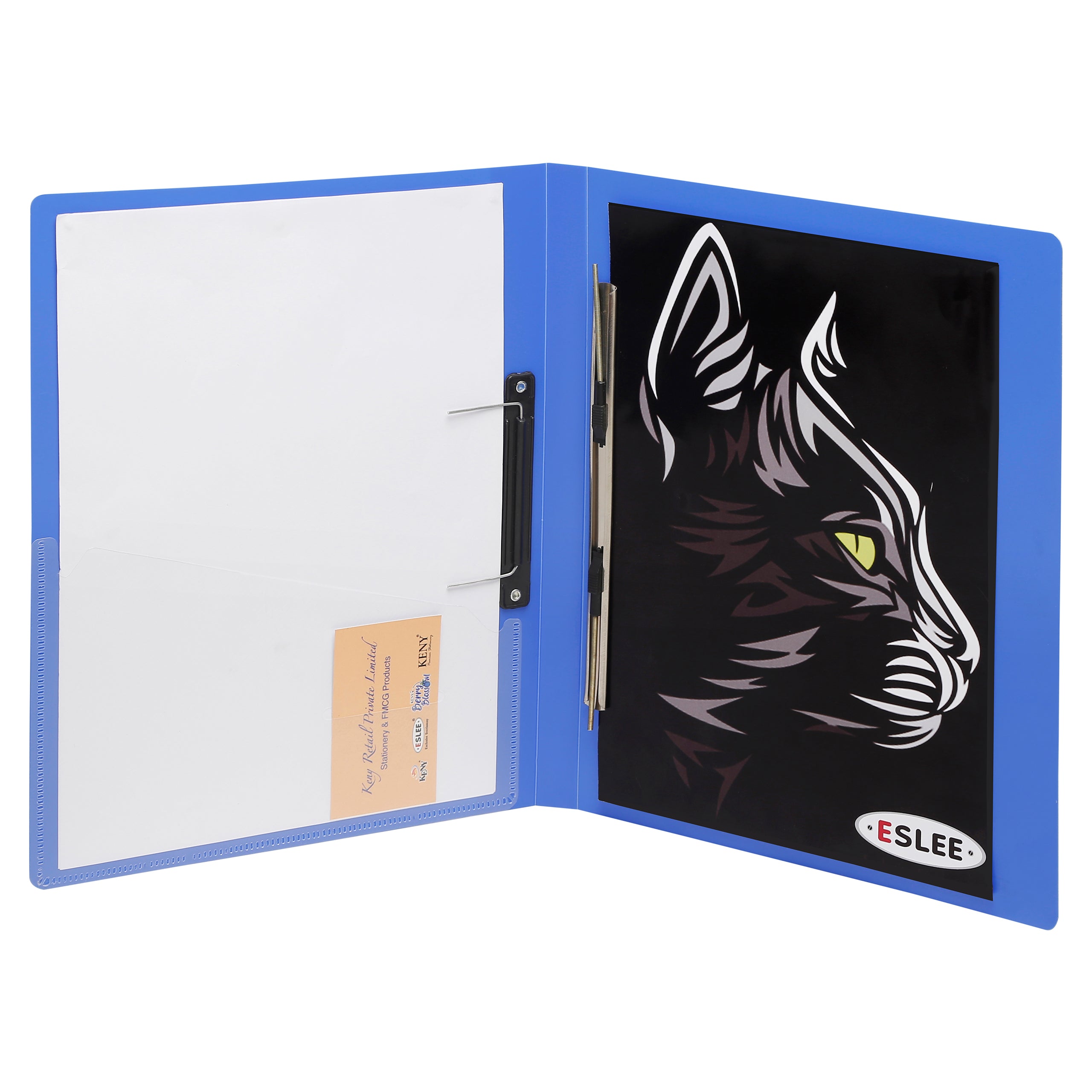 Eslee Cobra Spring Clip File | Stainless Steel Clip | A4 Size