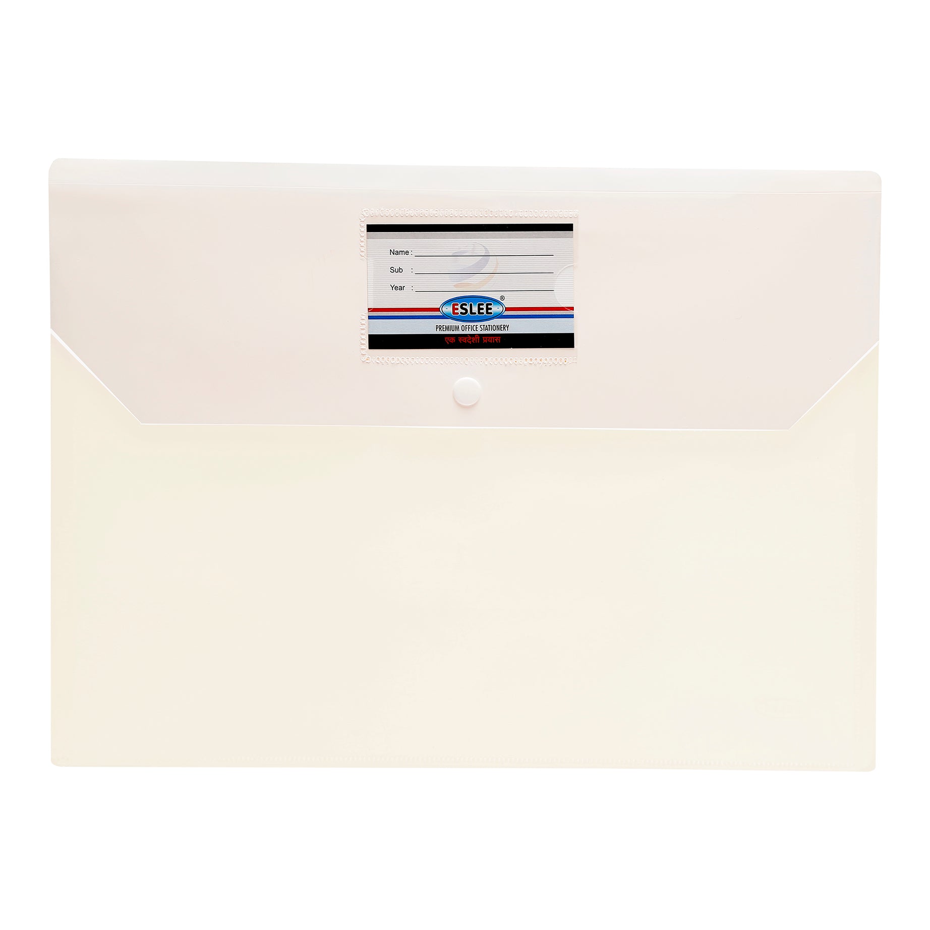 Eslee Envelope File | With Back Pocket & Window | FC Size