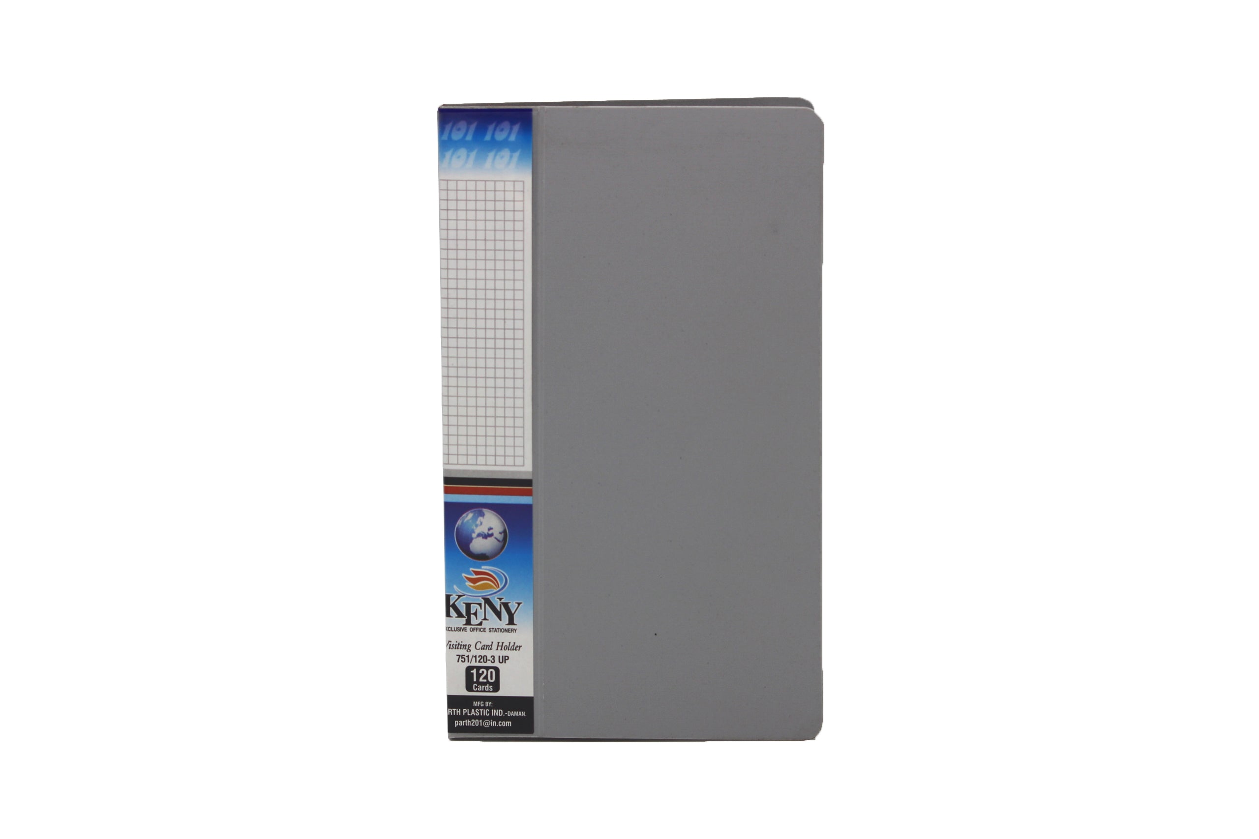 Keny Business Card Folder | 4 Card Slots | 240 x 2 Pockets With Box
