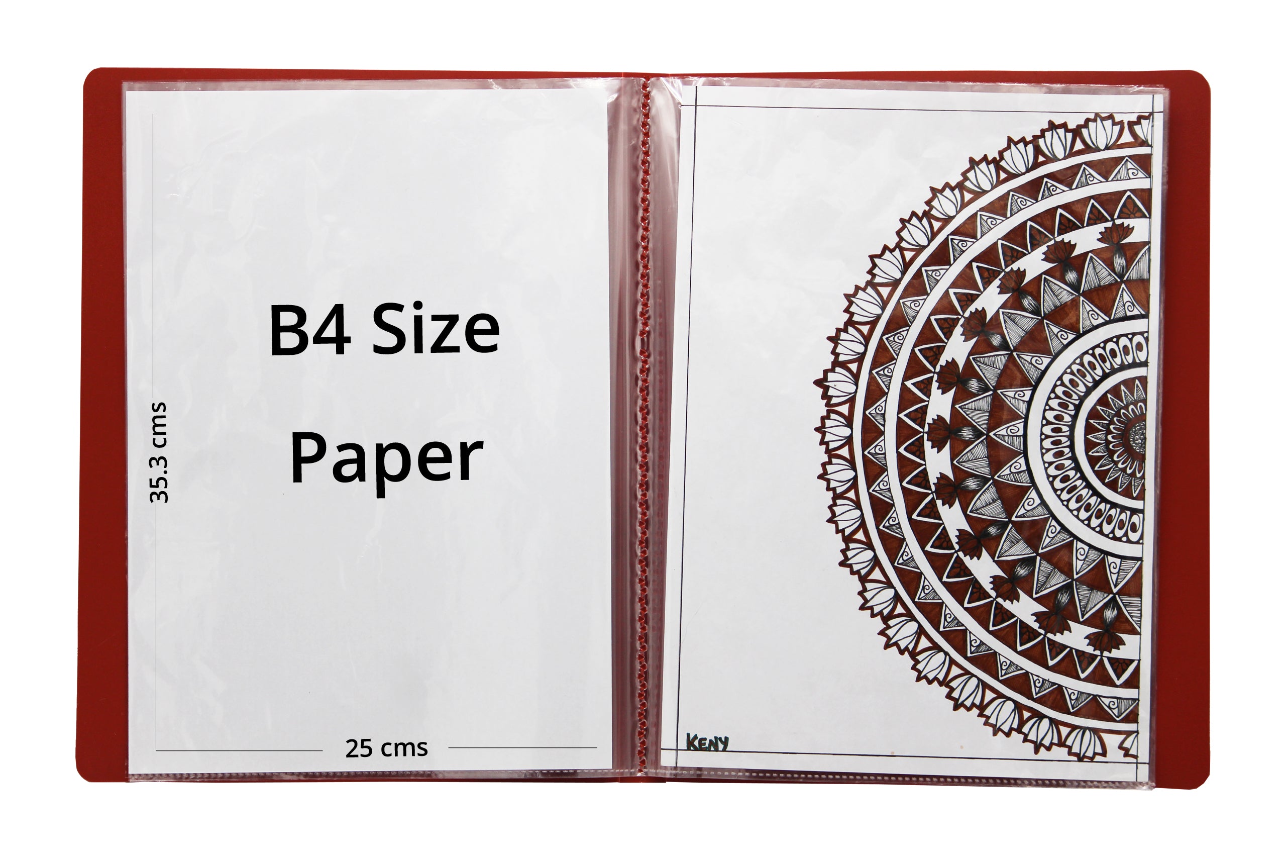 Keny Display File | 40 Pockets | B4 Size