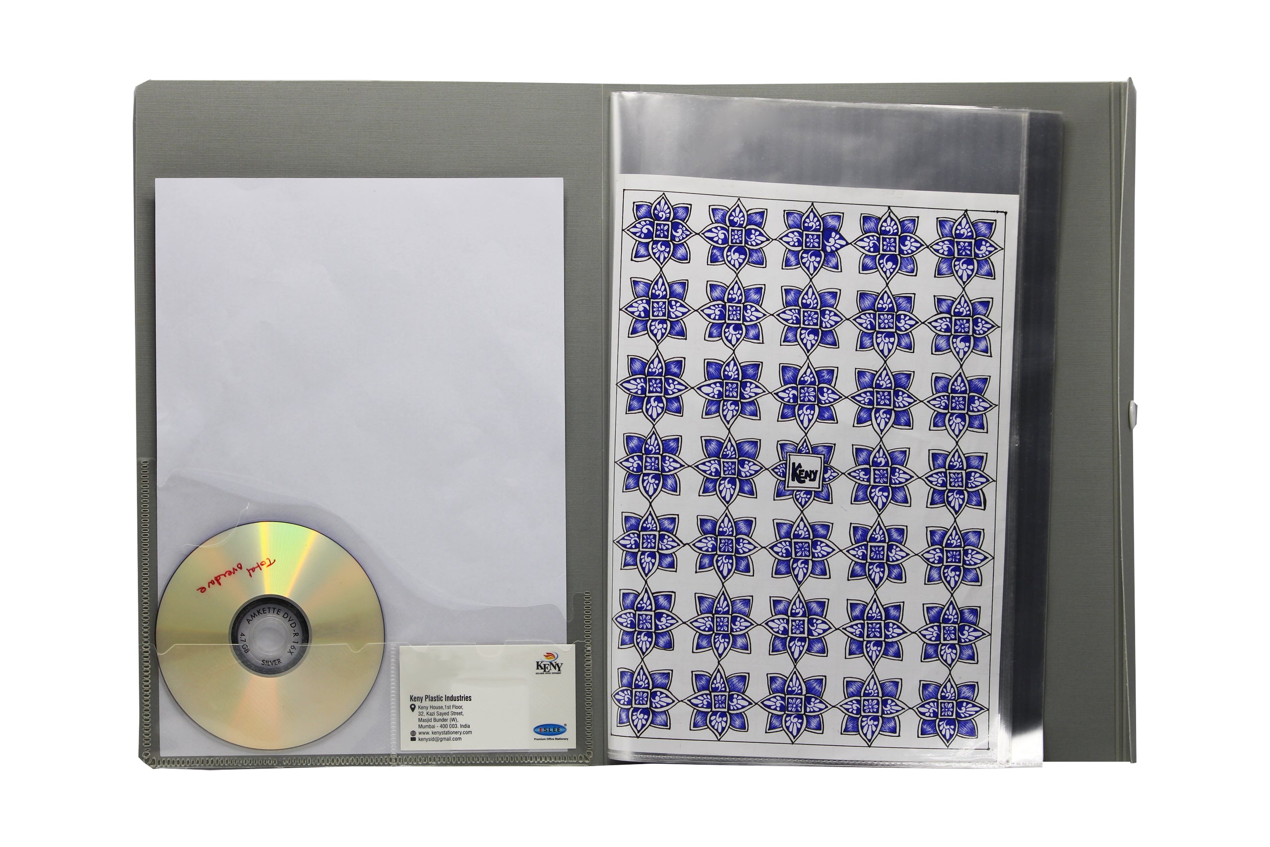 Keny Multi-utility  Display File | 20 Pockets | A4 Size