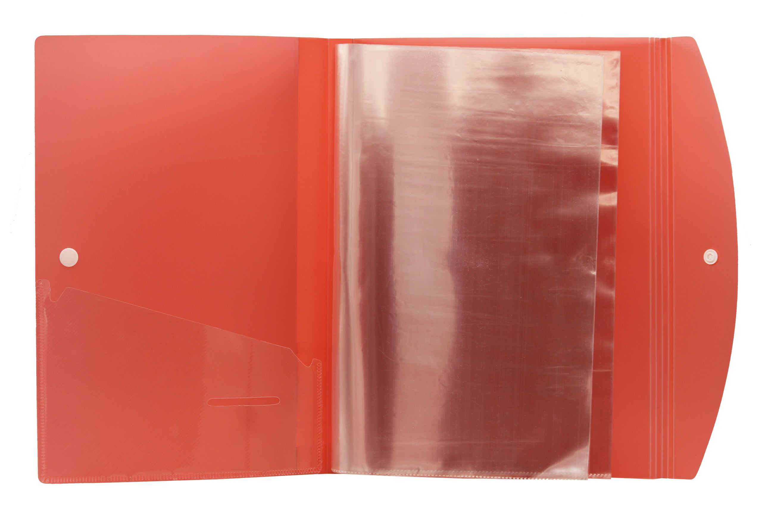 Keny Multi-utility Trasparent Display File |10 Pockets | FC Size