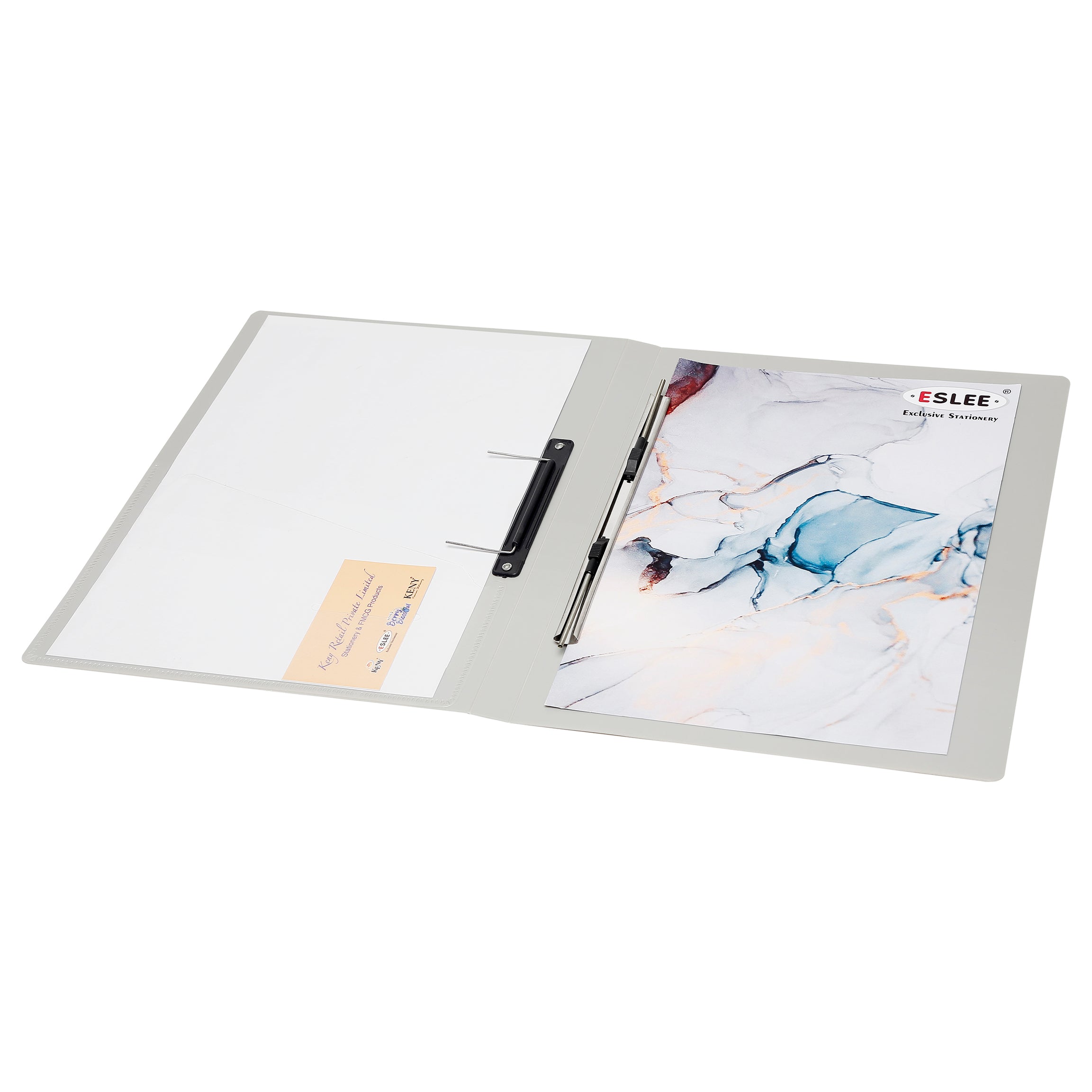 Eslee Cobra Spring Clip File | Stainless Steel Clip | FC Size