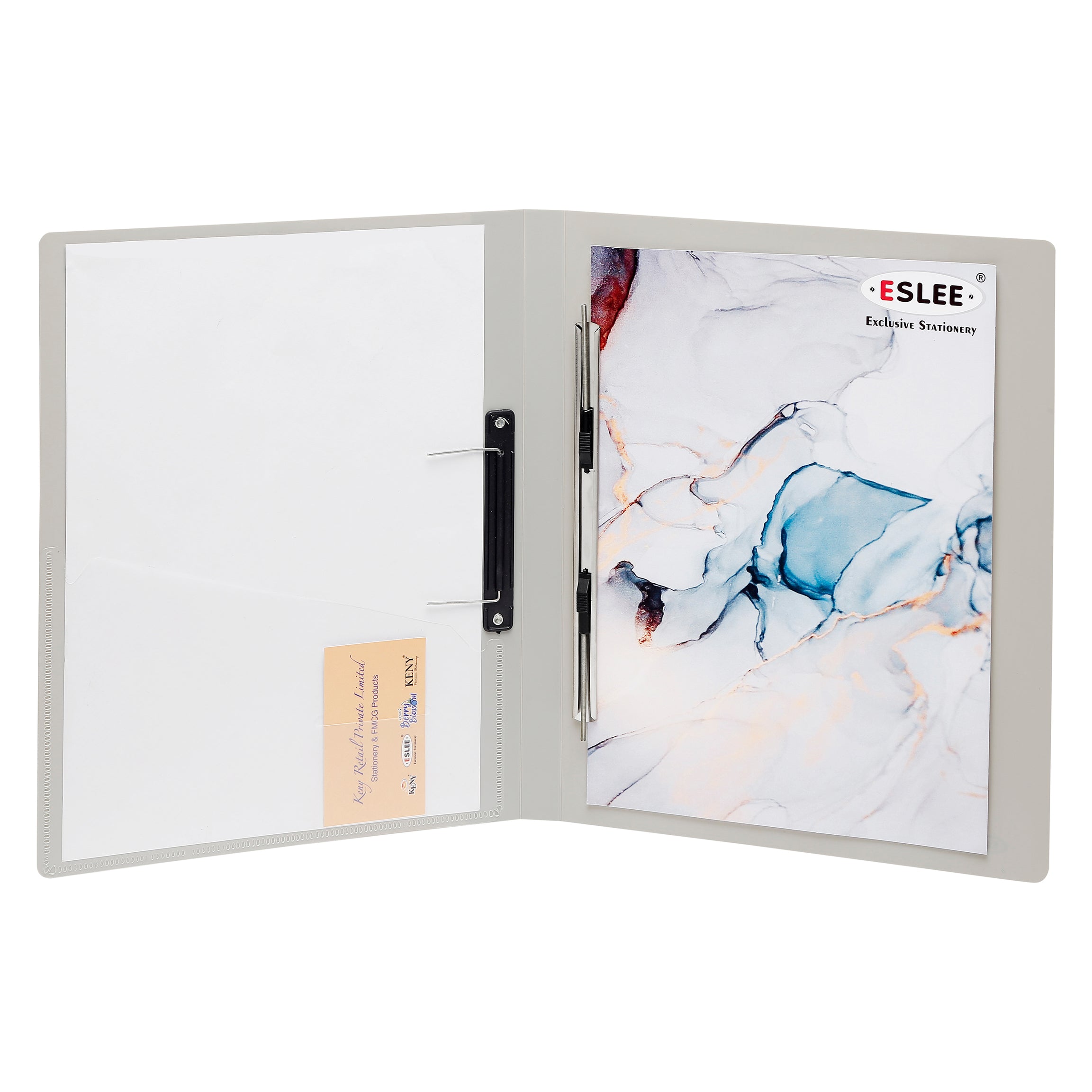 Eslee Cobra Spring Clip File | Stainless Steel Clip | A4 Size