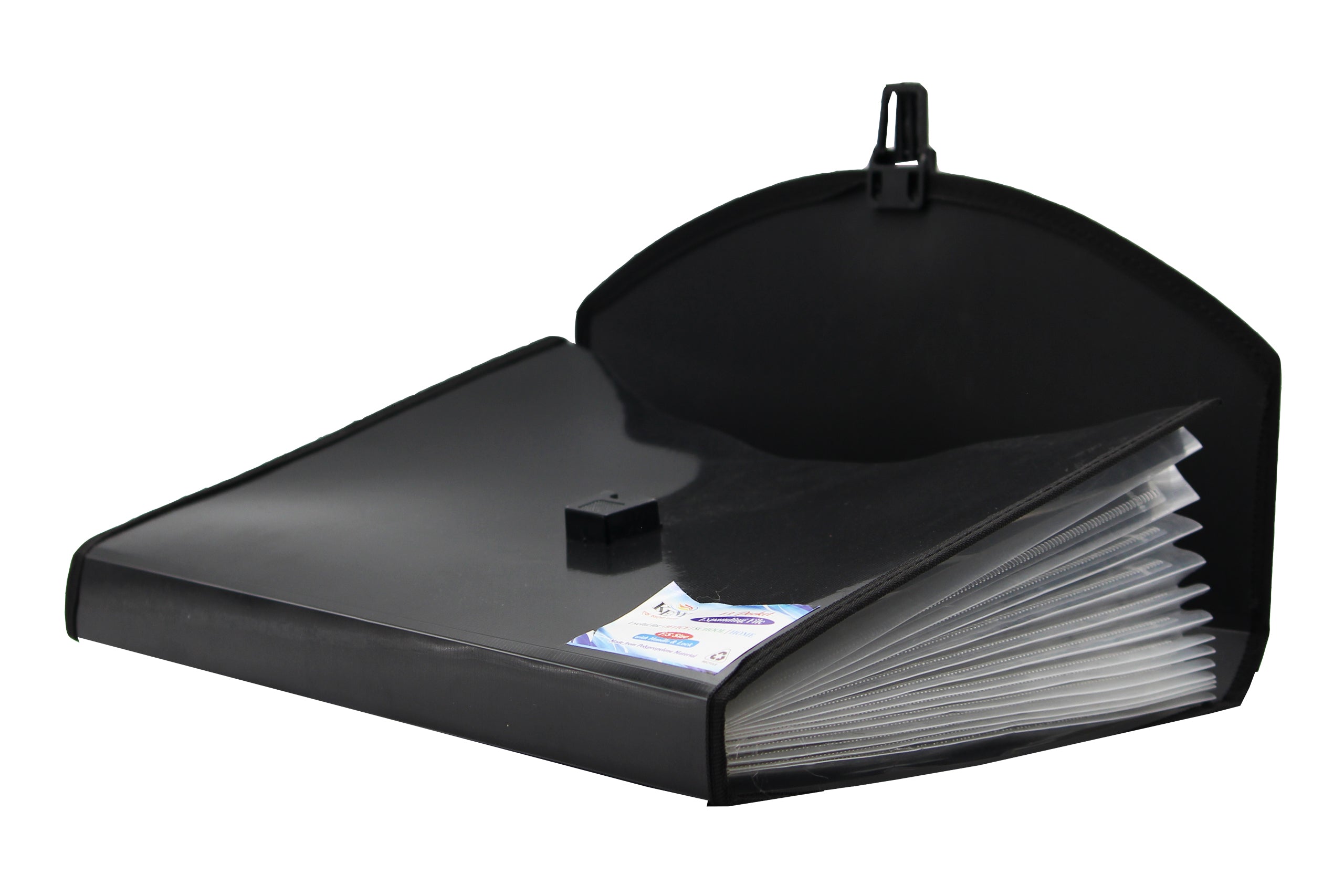 Keny Corporate Expanding File | Piano File with 13 Pockets | FC Size