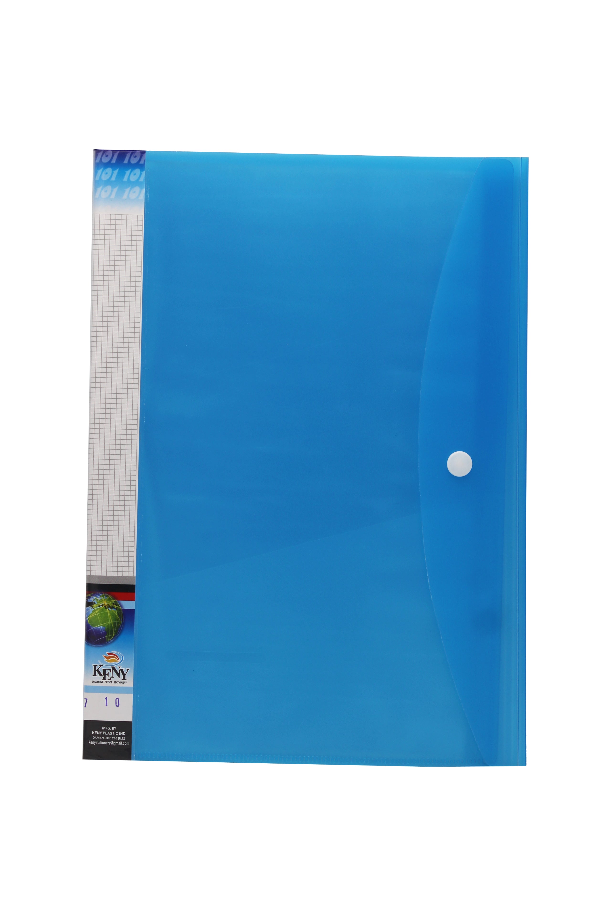 Keny Multi-utility Trasparent Display File |40 Pockets | FC Size