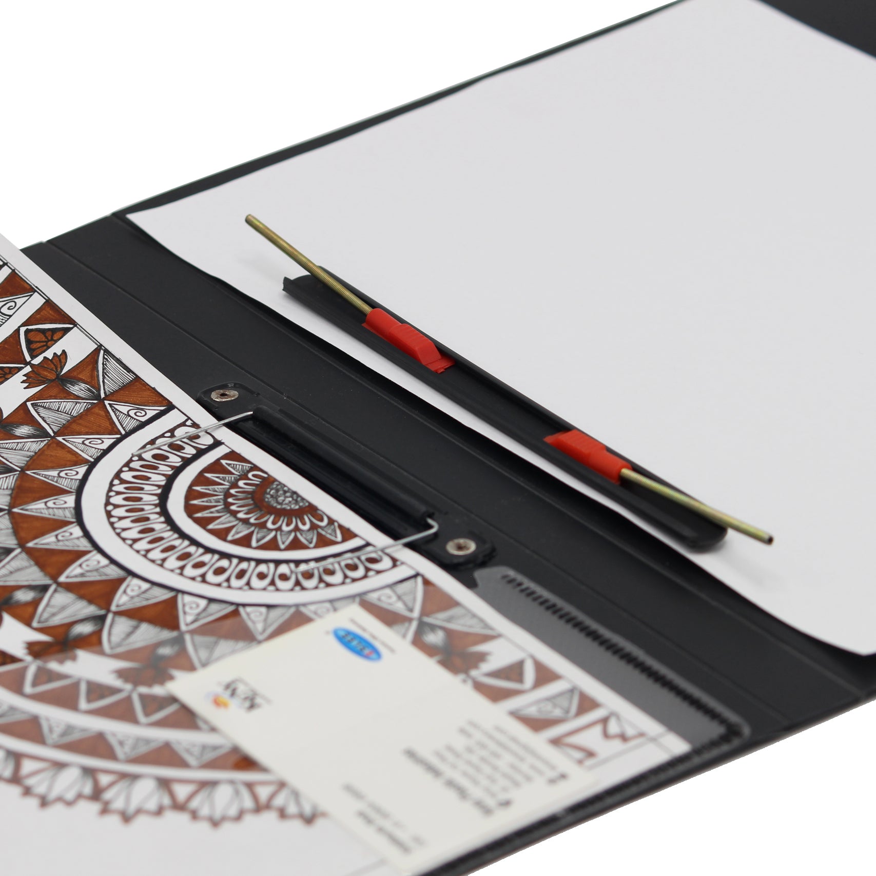 Keny Cobra Spring Clip File | Best for FC/ FS / Foolscap / Legal Size Paper | Stainless Cobra Spring Clip | (821F)