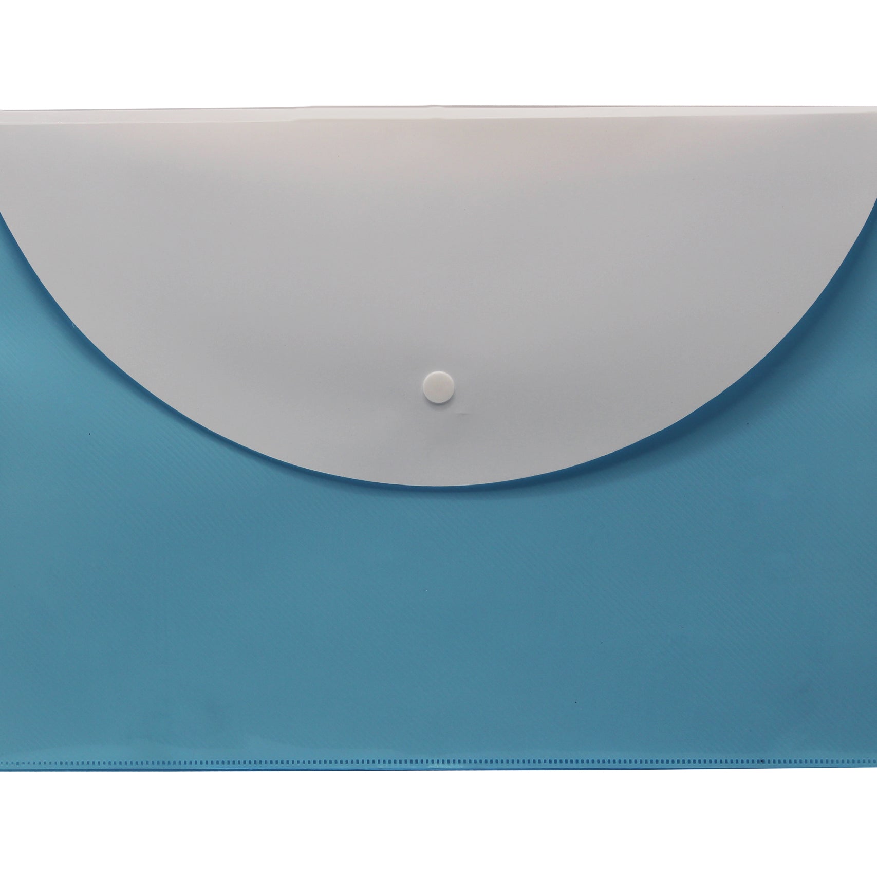 Keny My Clear Bag | Envelope Button File with Back Pocket | FC Size