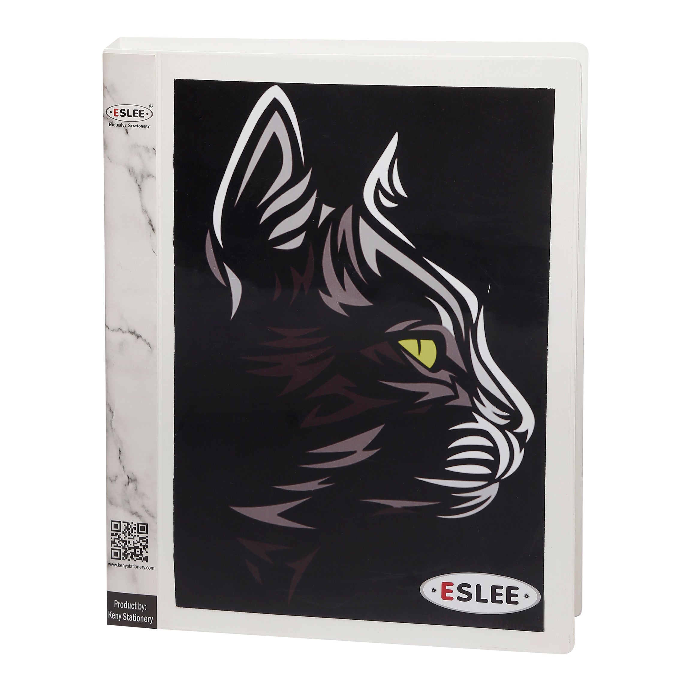 Eslee Front View Pocket Ring Binder File | 2 D 25 mm Clip |  FC Size