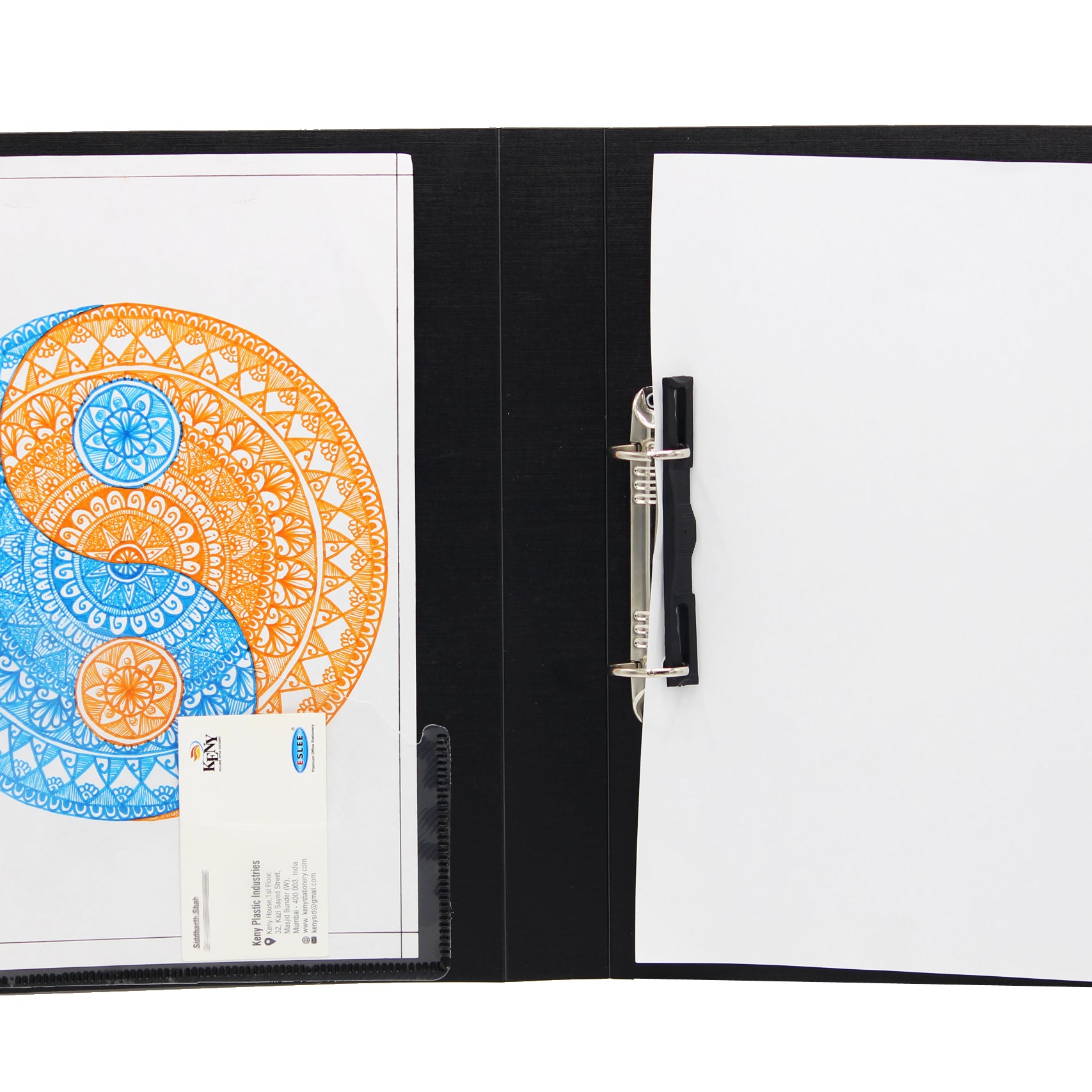 Thick Ring Binder | 2D 25 mm Clip | FC Size