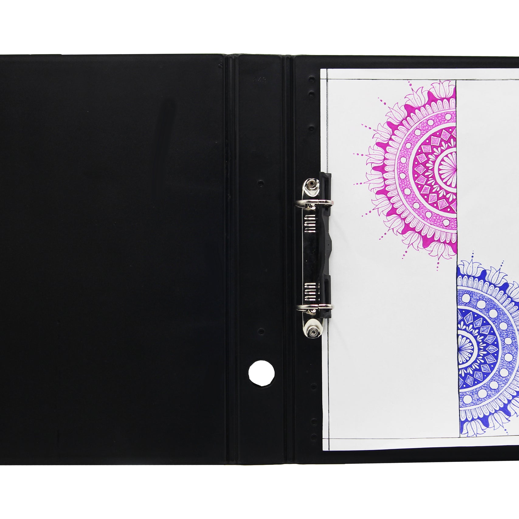 Keny Moulded Ring Binder File | 2D 25 mm Clip | Heavy-Duty File | A4 Size